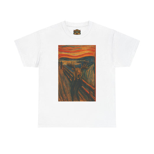 The Scream Art Print T‑Shirt — Vintage Expressionist Graphic Tee