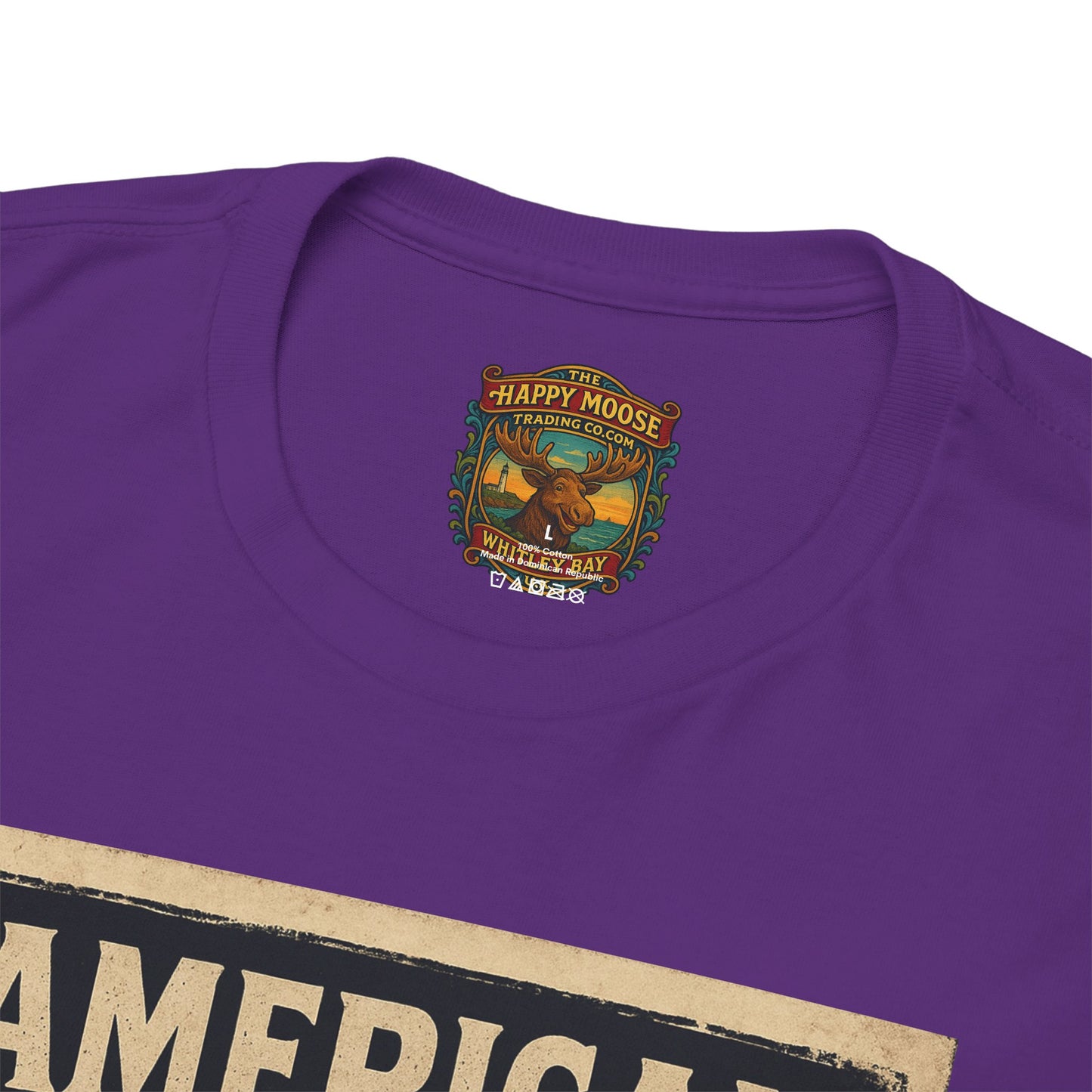 American Iron motorcycle poster Tee | Born to Ride vintage biker graphic T-Shirt