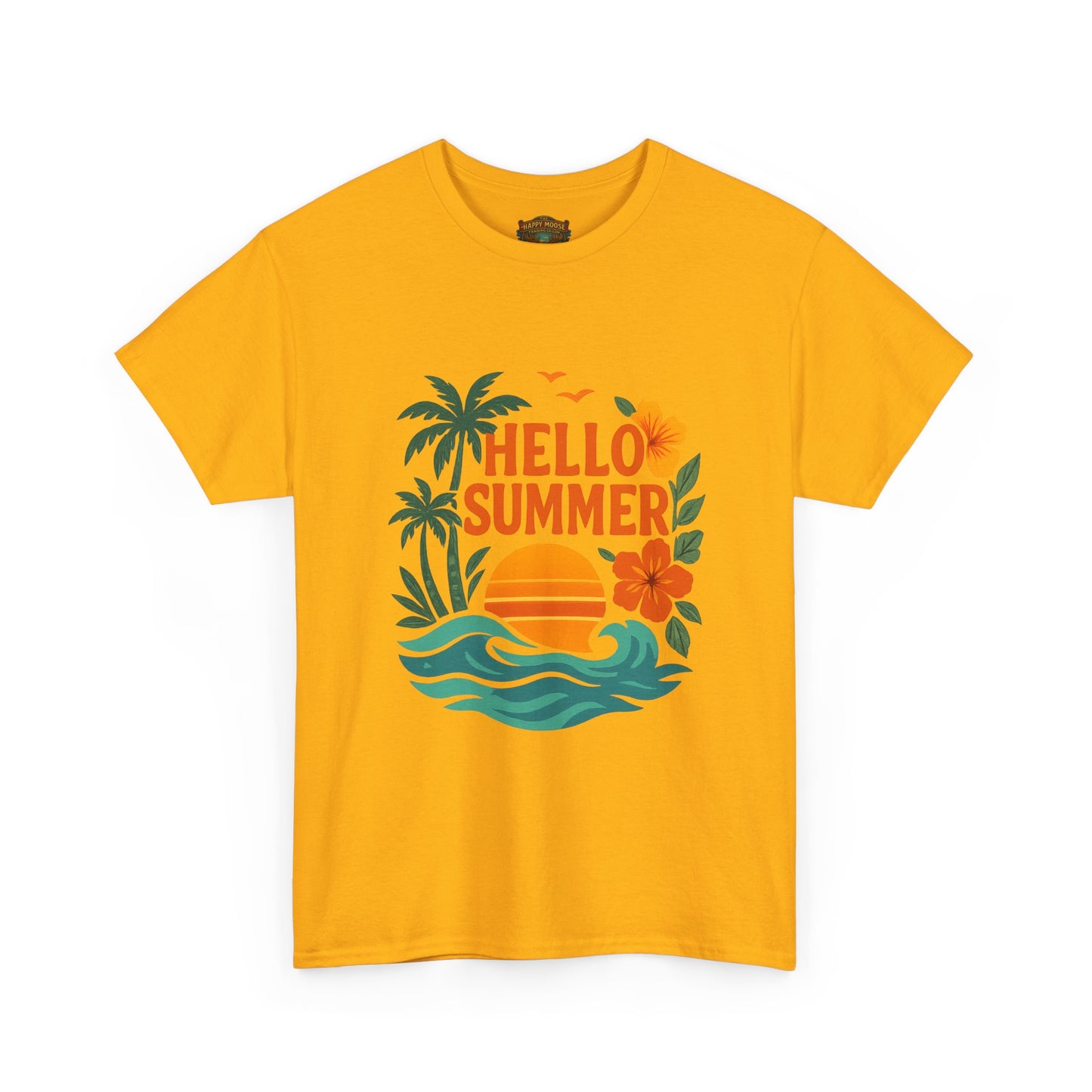 Hello Summer T-Shirt | Hello Summer Graphic Tee, Summer Slogan Shirt