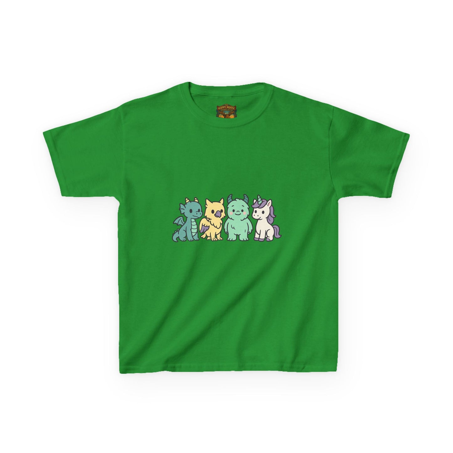 Kids Cat Crew T‑Shirt — Cute Pastel Kittens Graphic Tee for Children