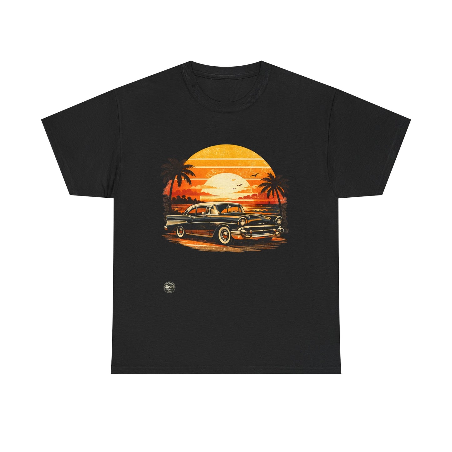 Vintage Sunset Cruiser T-Shirt #E2985