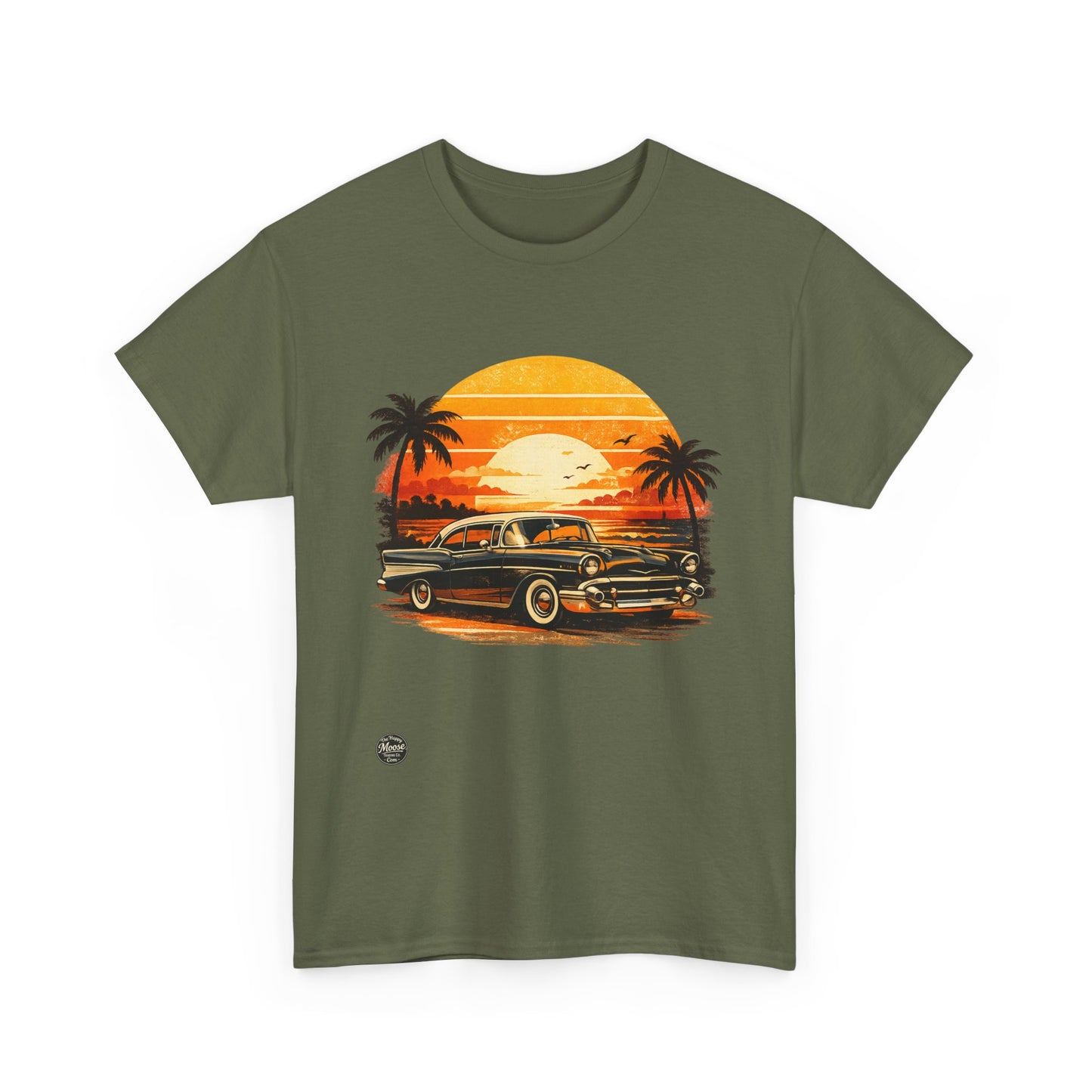 Vintage Sunset Cruiser T-Shirt #E2985
