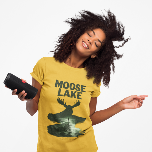 Moose Lake T-Shirt — Scenic Lake Nature Tee