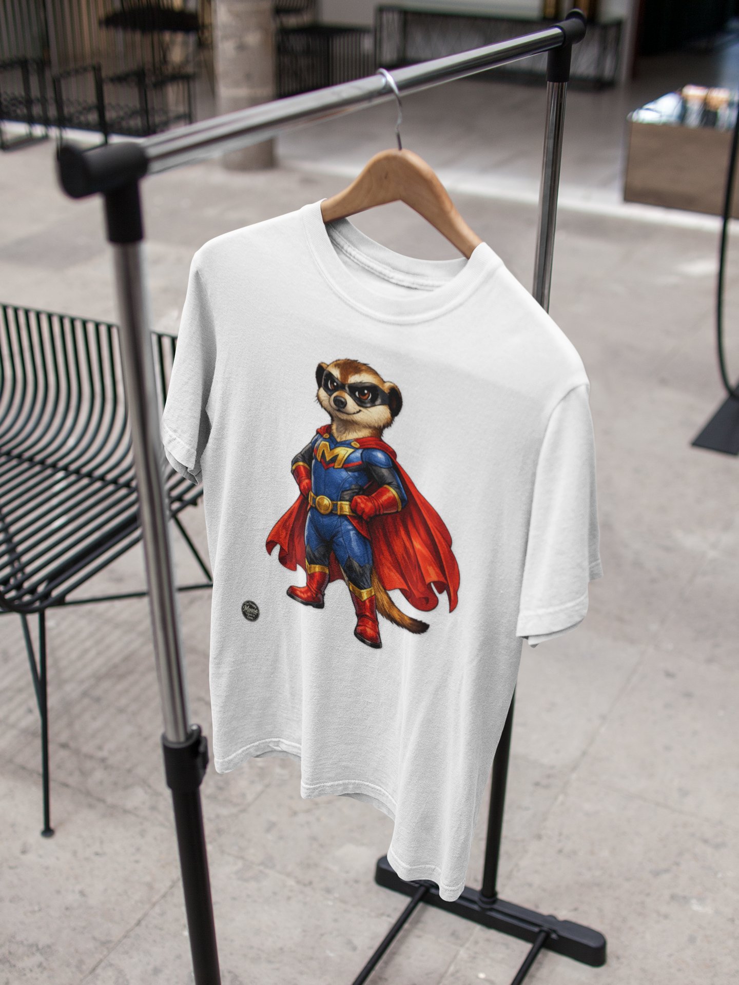 Super Meerkat T-Shirt — Cute Superhero Animal Tee