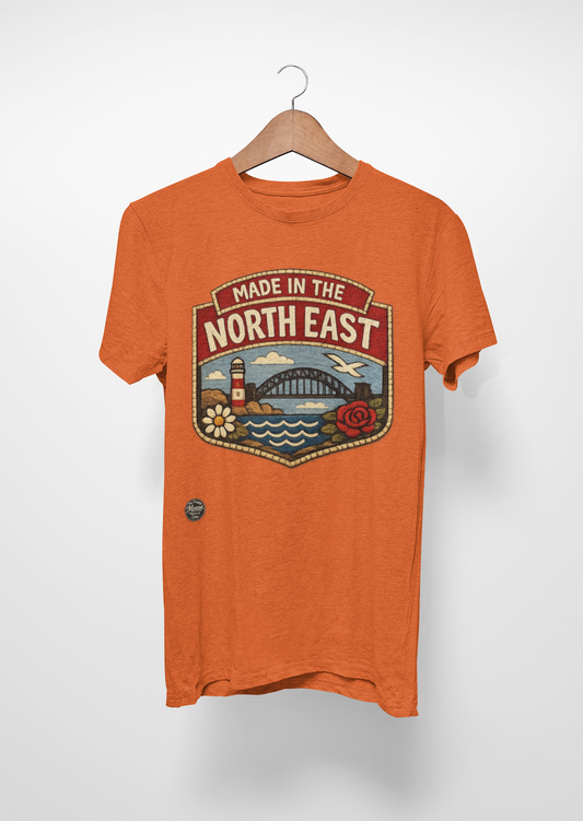 Made in the North East Vintage Regional Pride T-Shirt