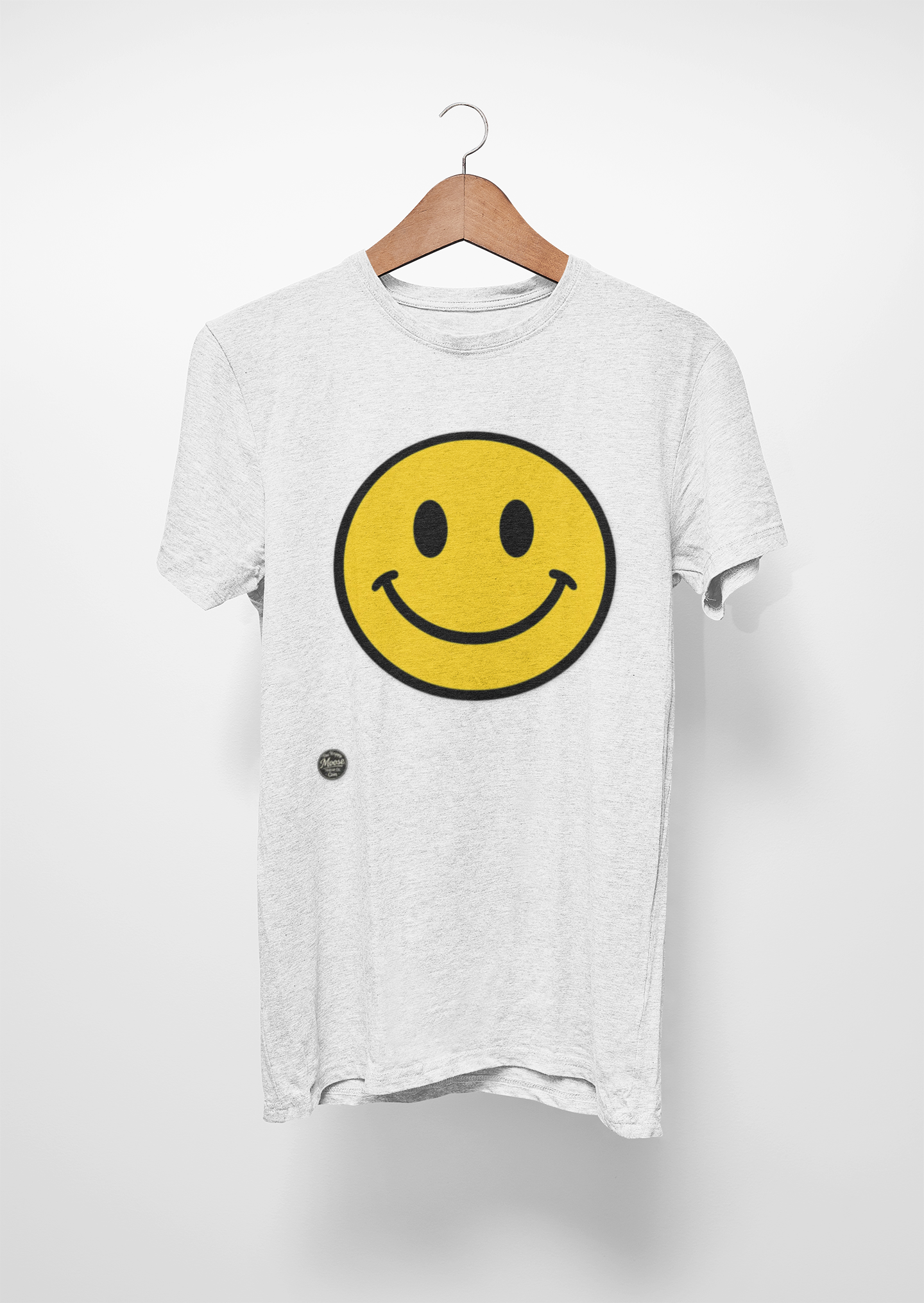 Smiley Face Graphic Tee — Retro Happy Emoji T-Shirt