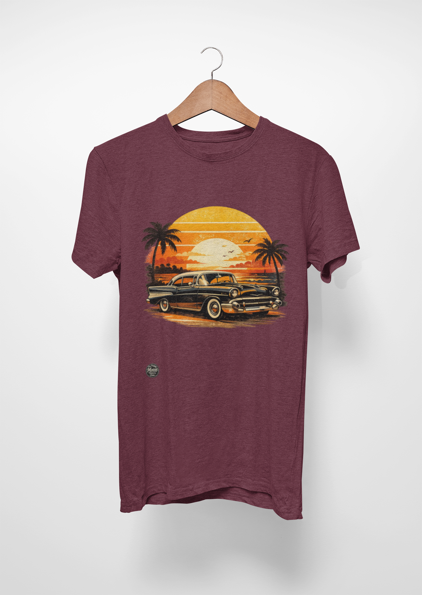 Vintage Sunset Cruiser T-Shirt #E2985
