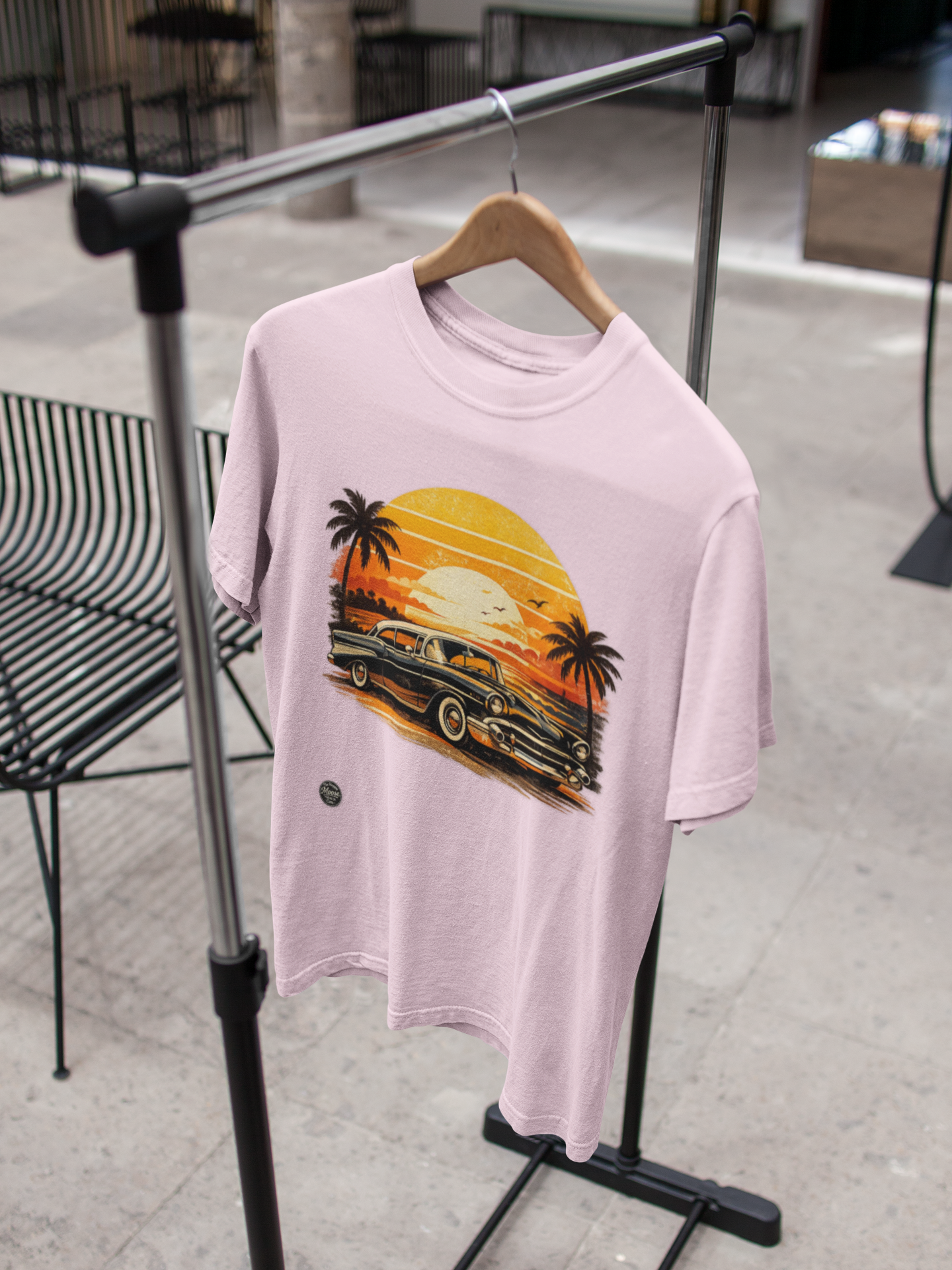 Vintage Sunset Cruiser T-Shirt #E2985