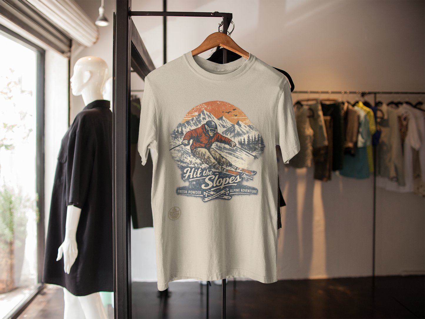 Ski Vintage 'Hit the Slopes' T-Shirt