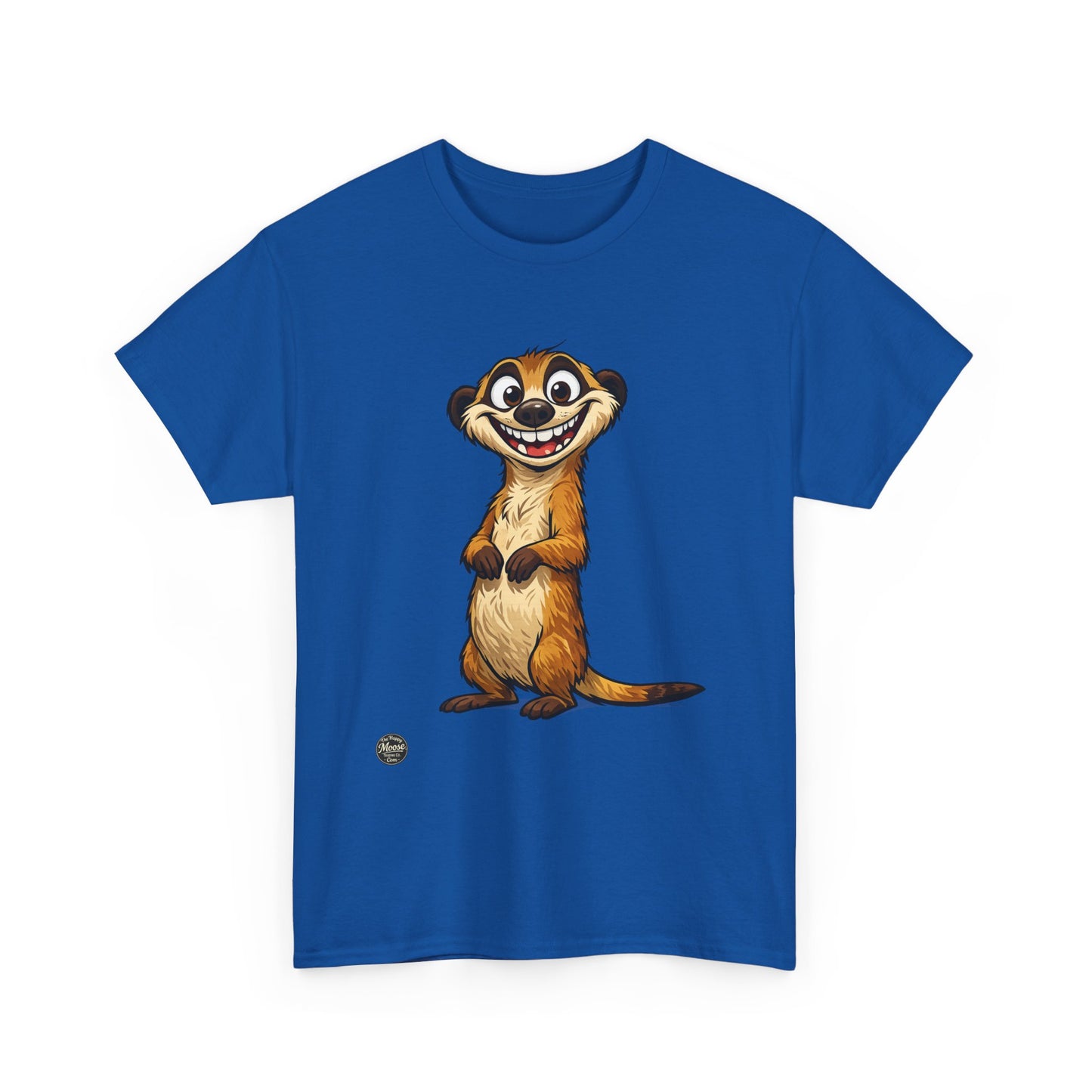 Meerkat Cute Cartoon T-Shirt — Playful Wildlife Tee