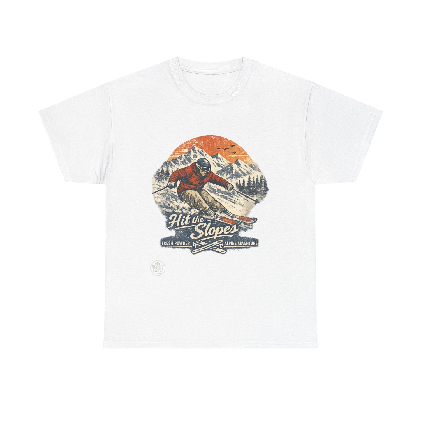 Ski Vintage 'Hit the Slopes' T-Shirt