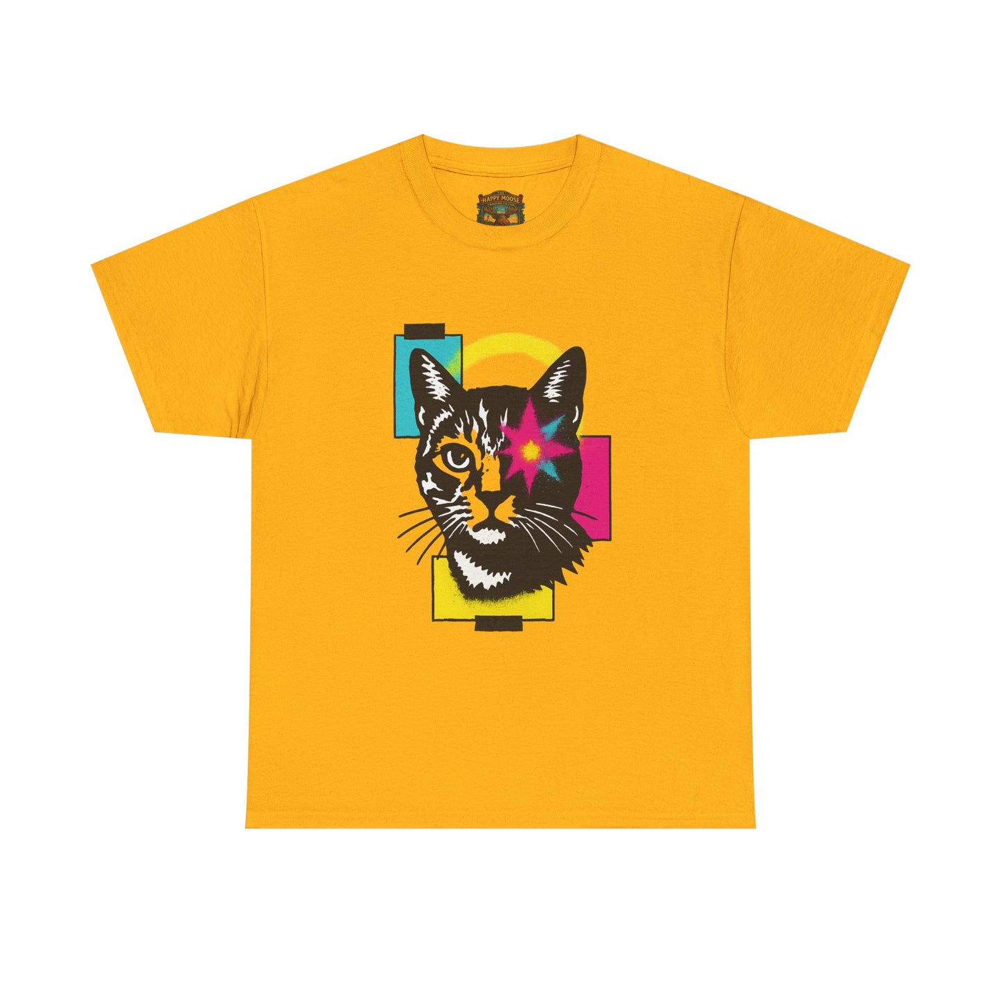 Cat Graphic T-Shirt — CAT Print