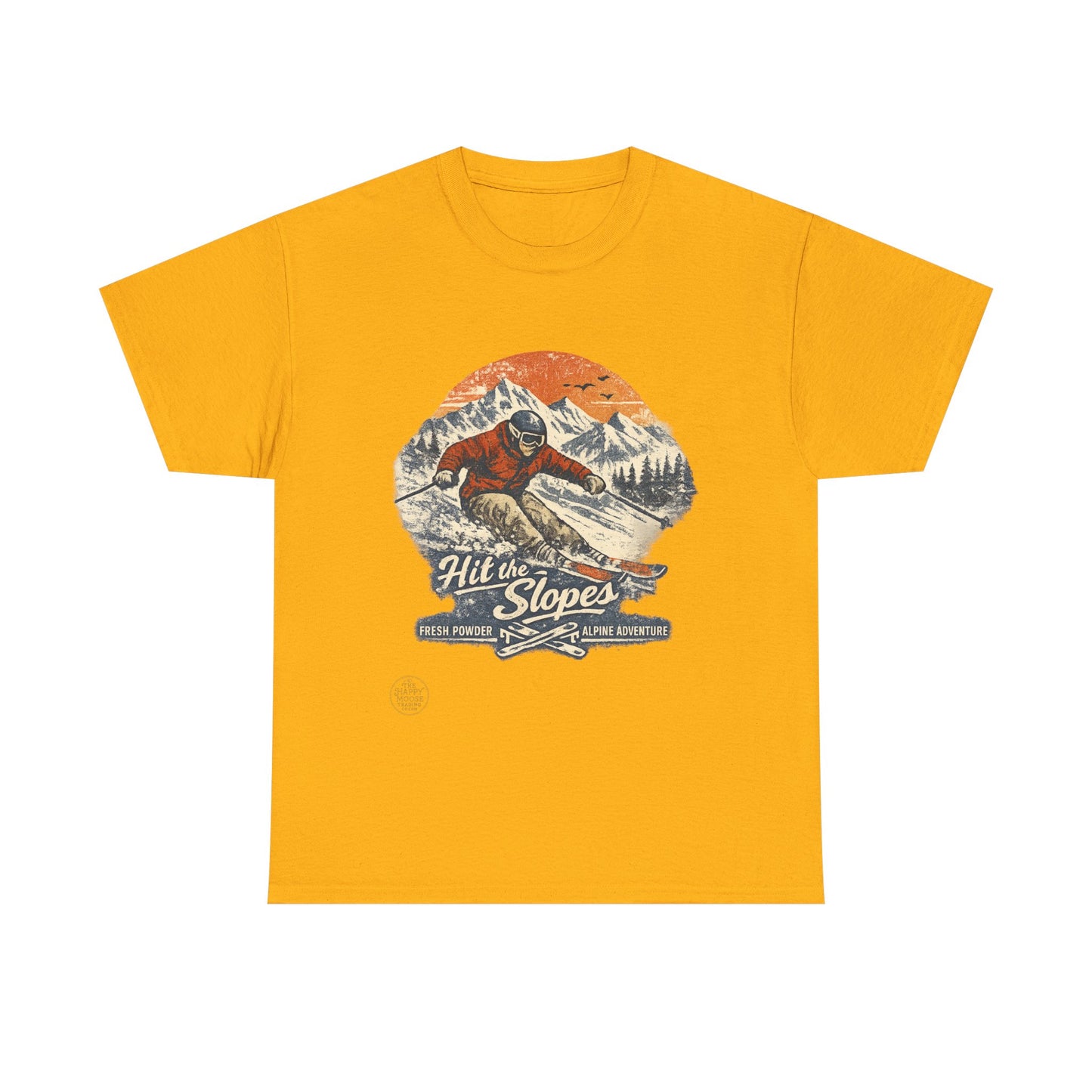 Ski Vintage 'Hit the Slopes' T-Shirt