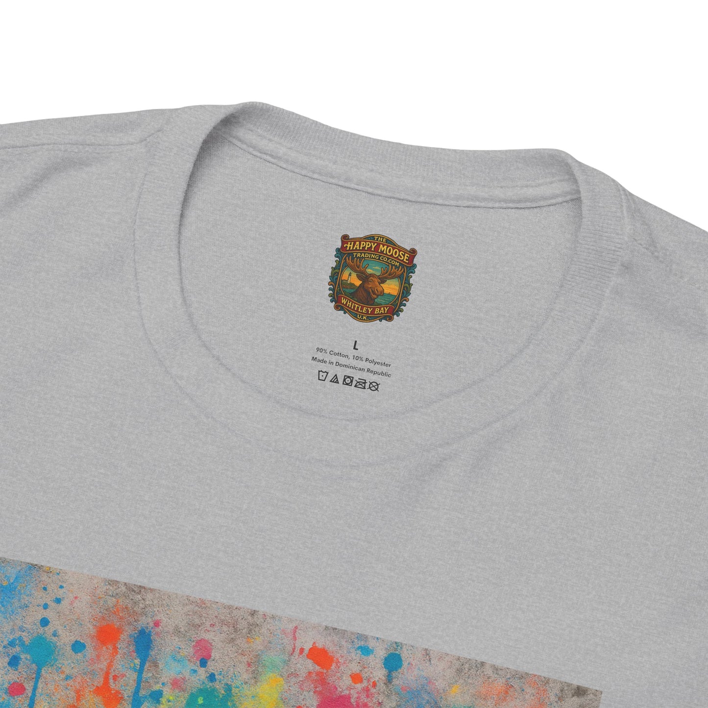 Psychedelic Highland Cow T-Shirt | Retro Rainbow Cow Art 8