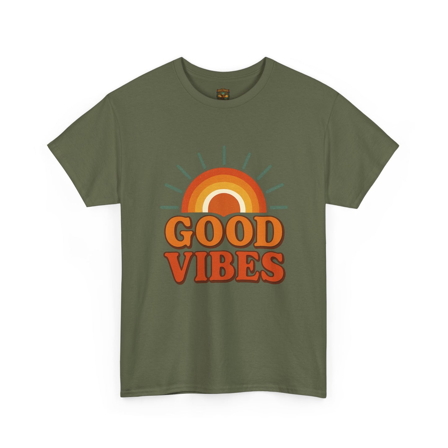 Good Vibes T-Shirt | Positive Typography Tee