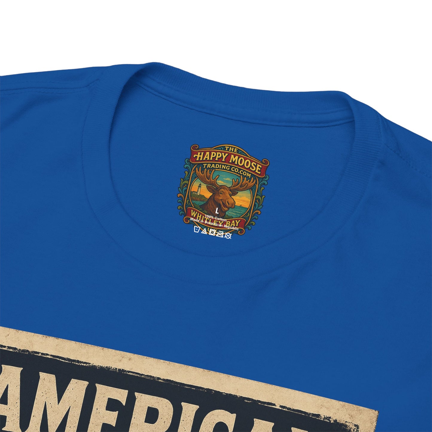 American Iron motorcycle poster Tee | Born to Ride vintage biker graphic T-Shirt