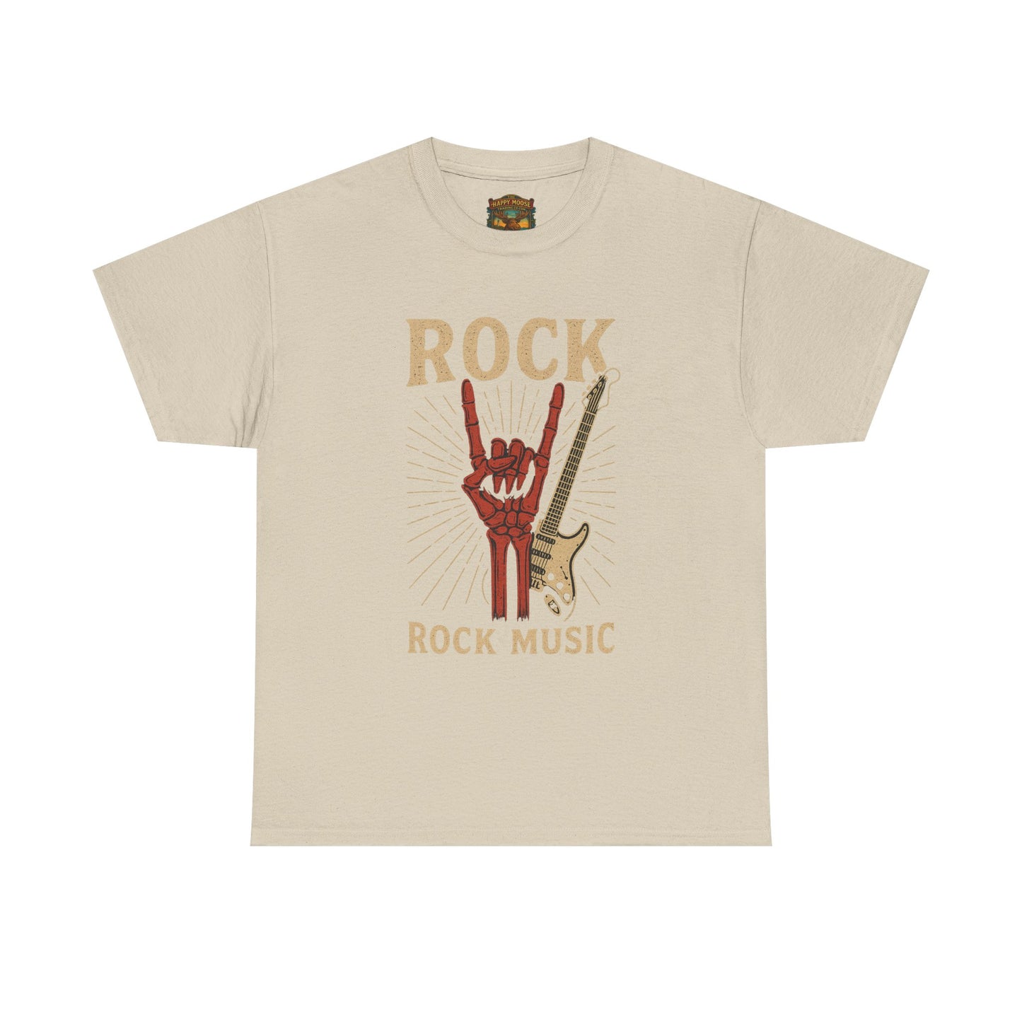 ROCK Graphic T-Shirt — Bold Minimalist Band Tee