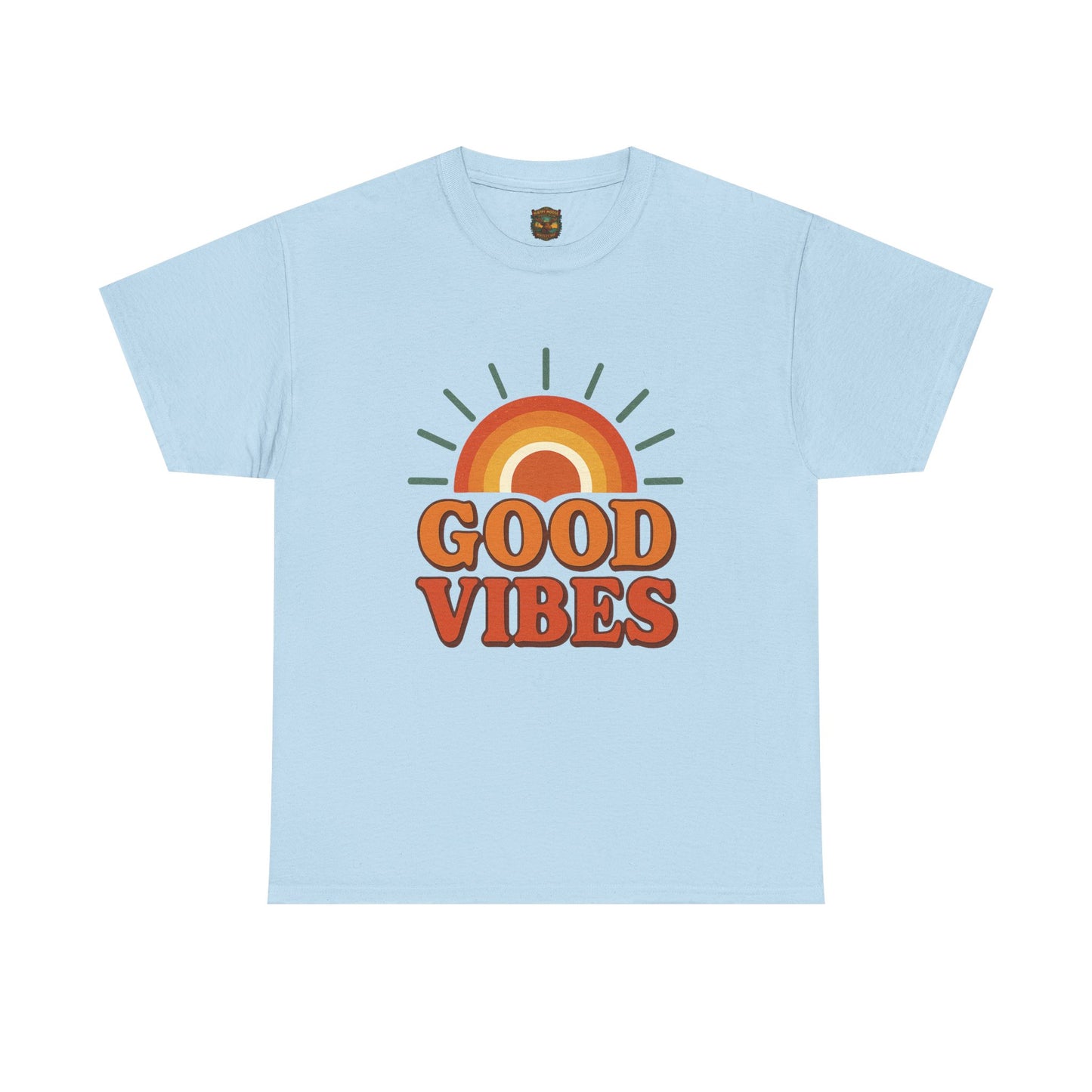 Good Vibes T-Shirt | Positive Typography Tee
