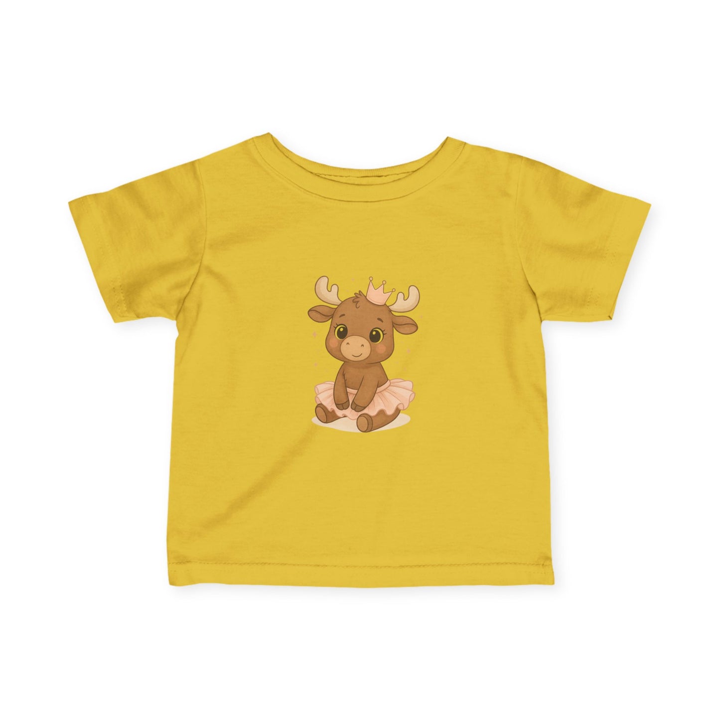 Cute Baby Moose Tee — Adorable Woodland Infant Shirt
