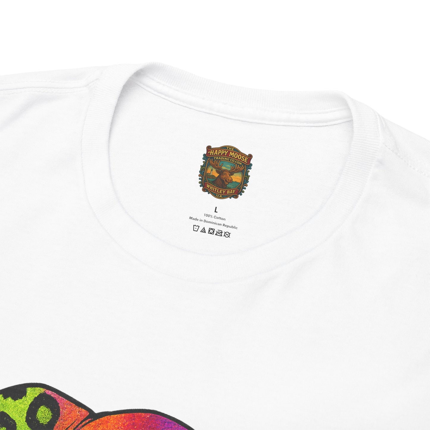 Colorful Leopard Print Elephant T-Shirt