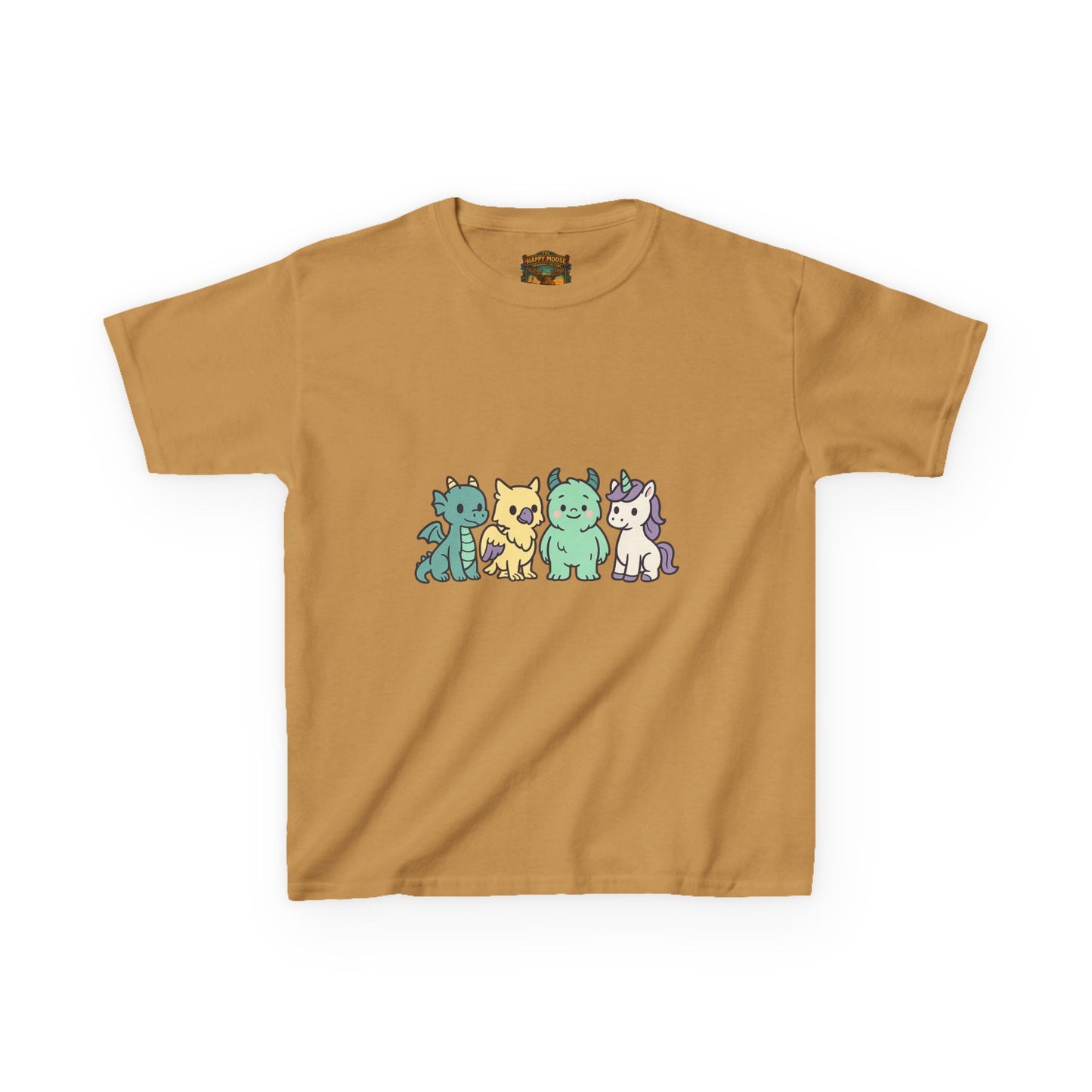 Kids Cat Crew T‑Shirt — Cute Pastel Kittens Graphic Tee for Children