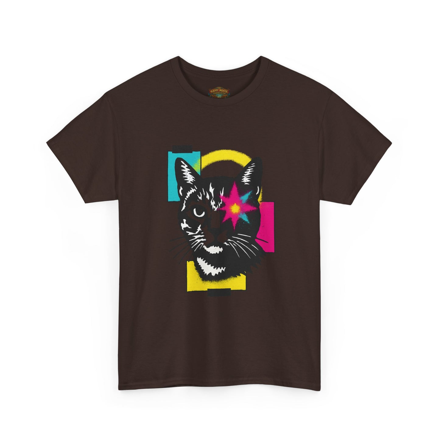 Cat Graphic T-Shirt — CAT Print