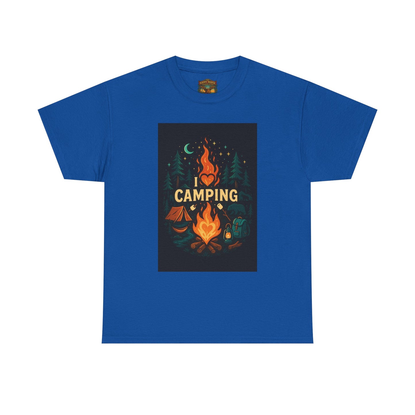 Camping Campfire Graphic Tee | Outdoor Adventure Shirt