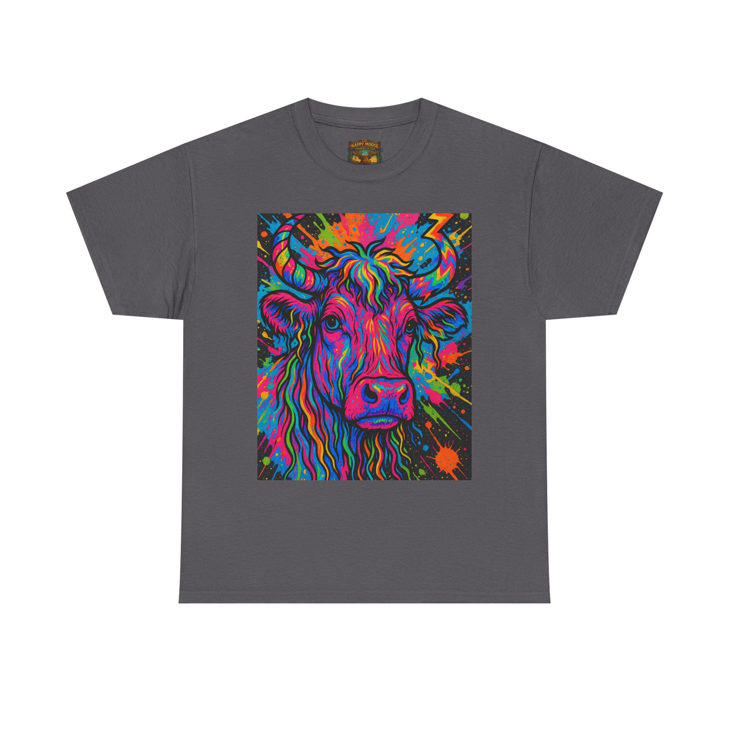 Psychedelic Cow Art Tee