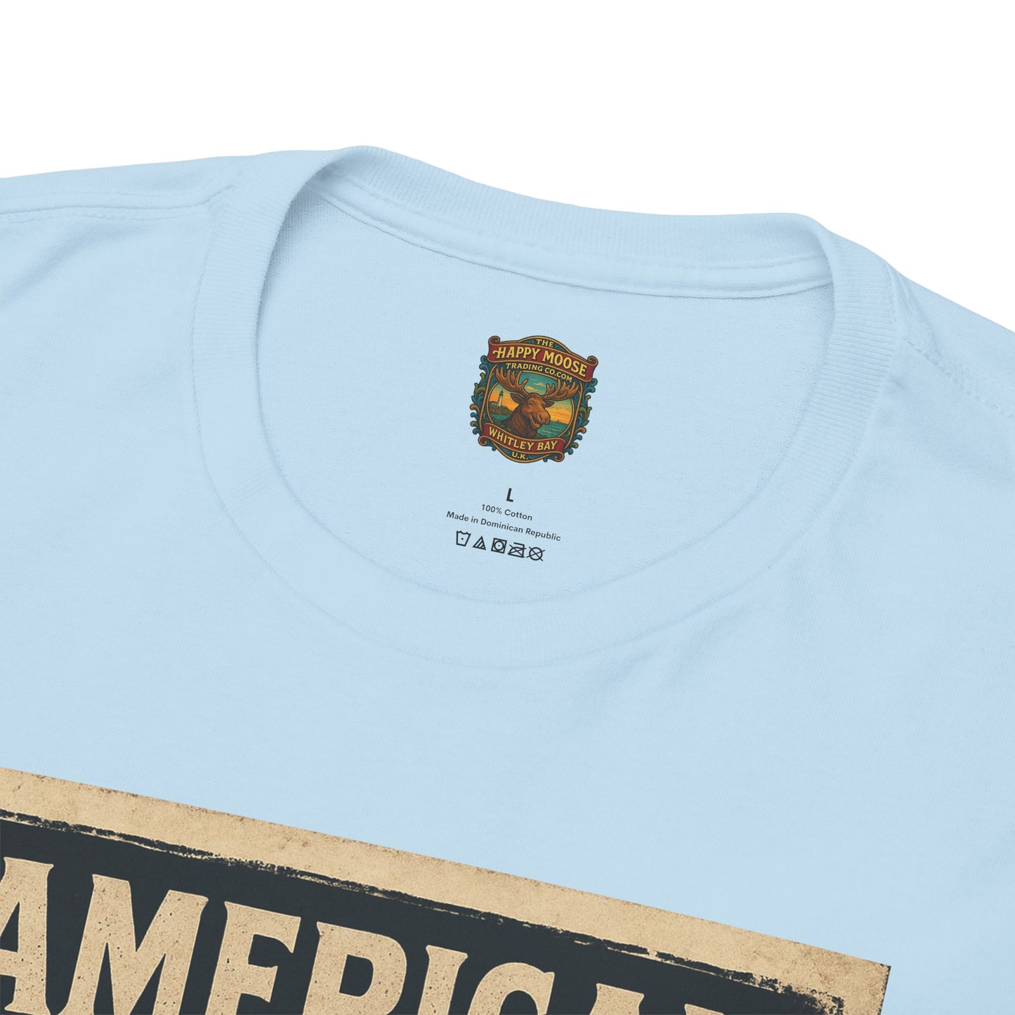 American Iron motorcycle poster Tee | Born to Ride vintage biker graphic T-Shirt