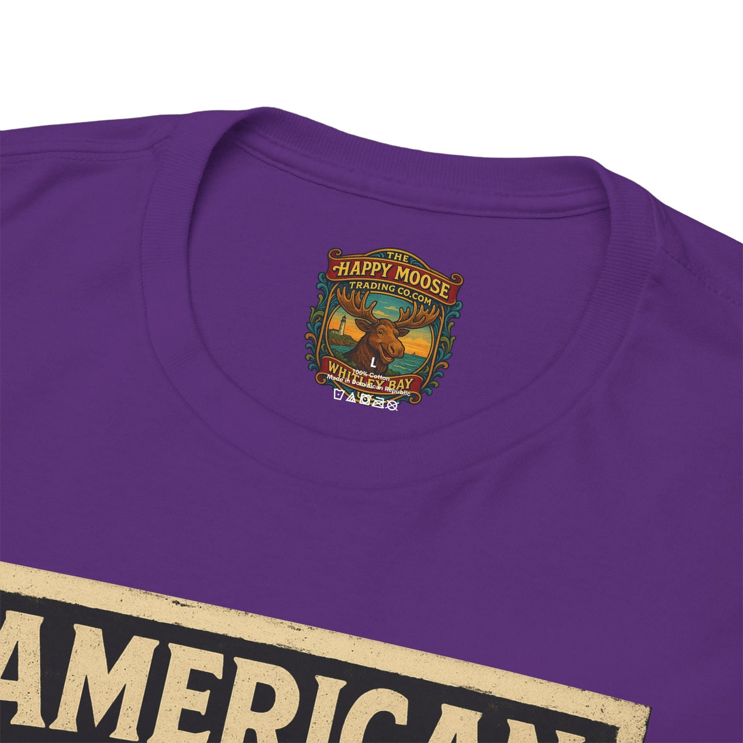 American Iron Motorcycle Poster Tee | Born to Ride