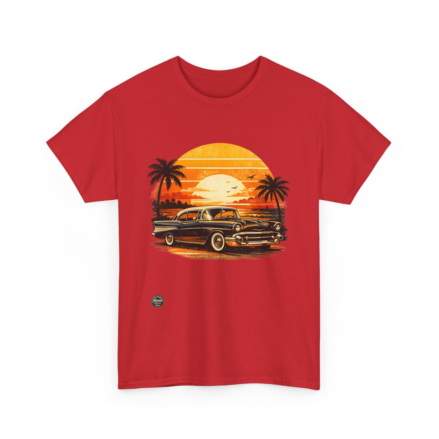 Vintage Sunset Cruiser T-Shirt #E2985