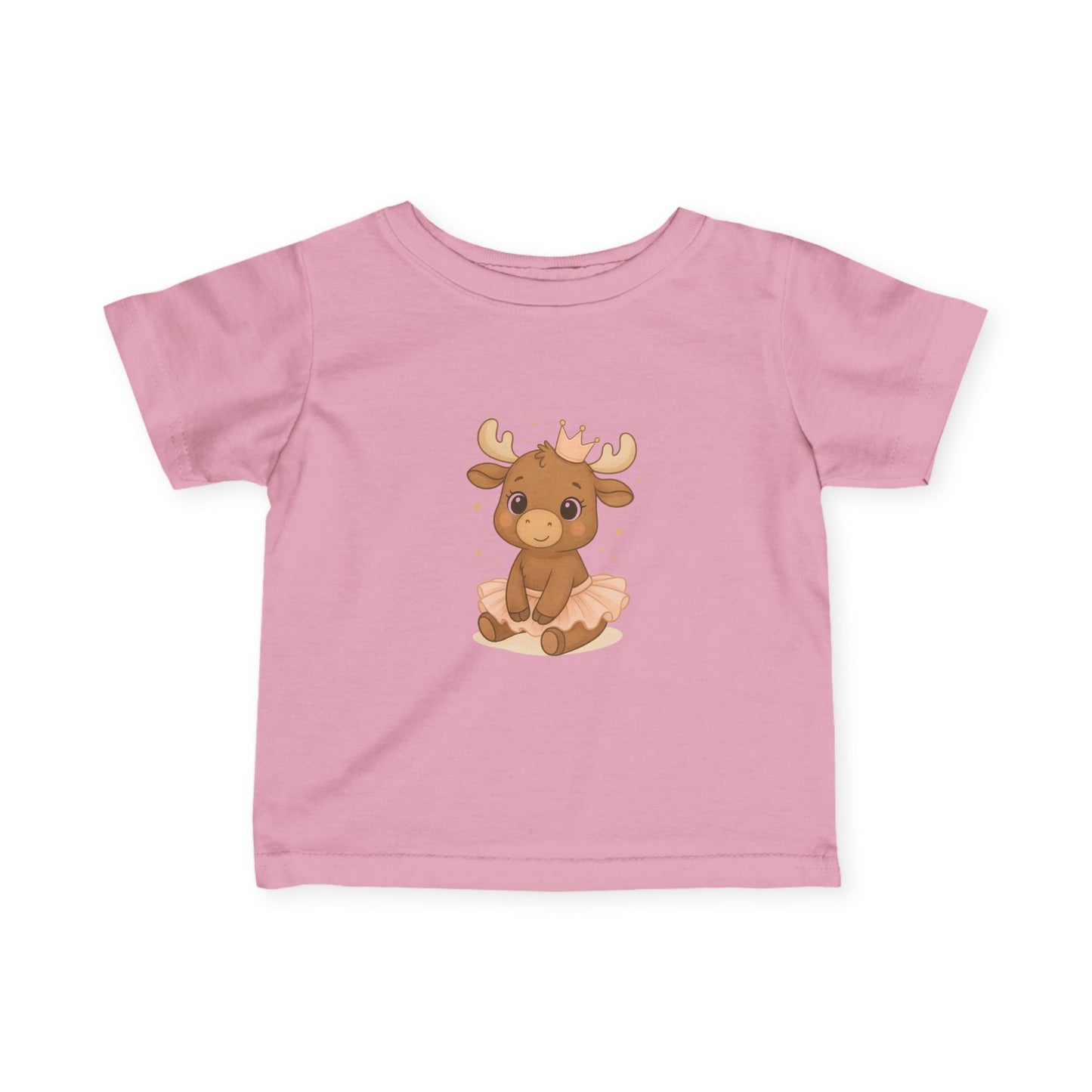 Cute Baby Moose Tee — Adorable Woodland Infant Shirt