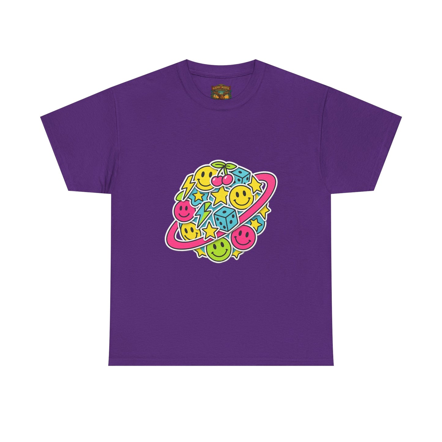 Emoji Planet T-Shirt | Cute Planet Emoji Graphic Tee