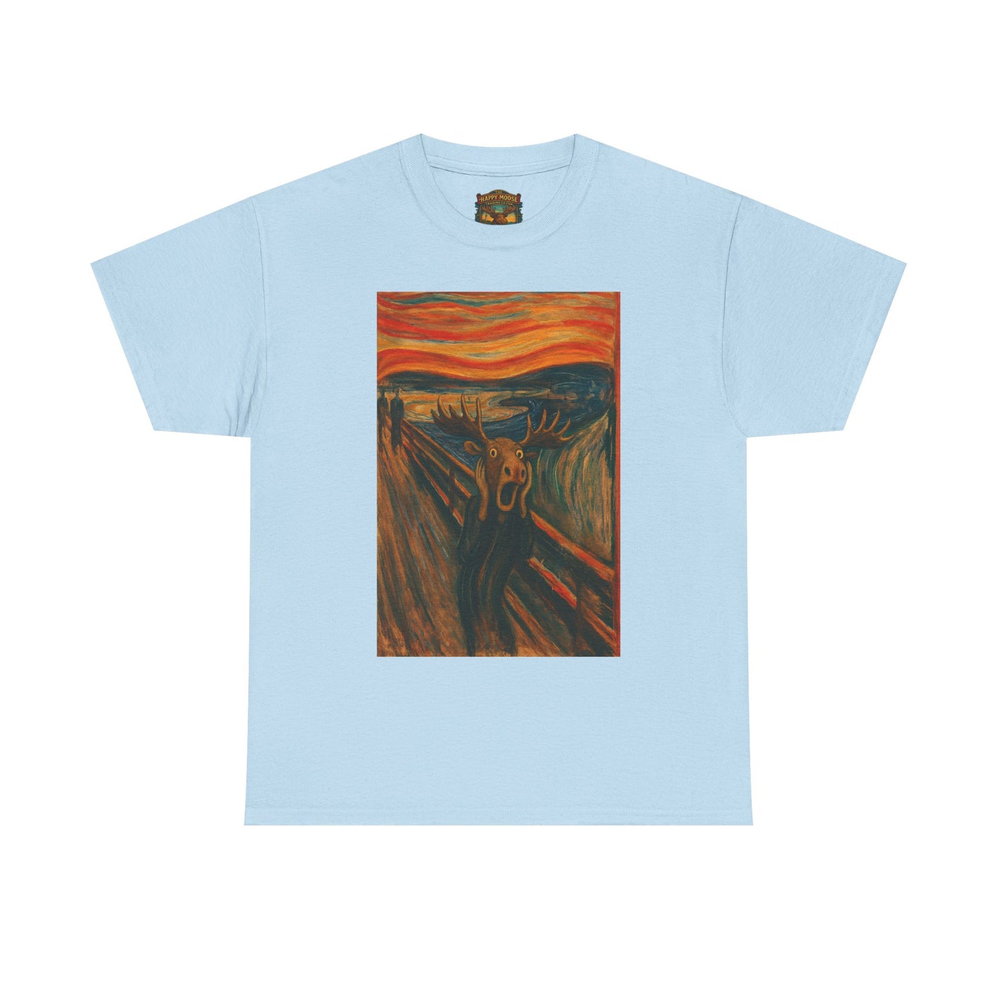 The Scream Art Print T‑Shirt — Vintage Expressionist Graphic Tee