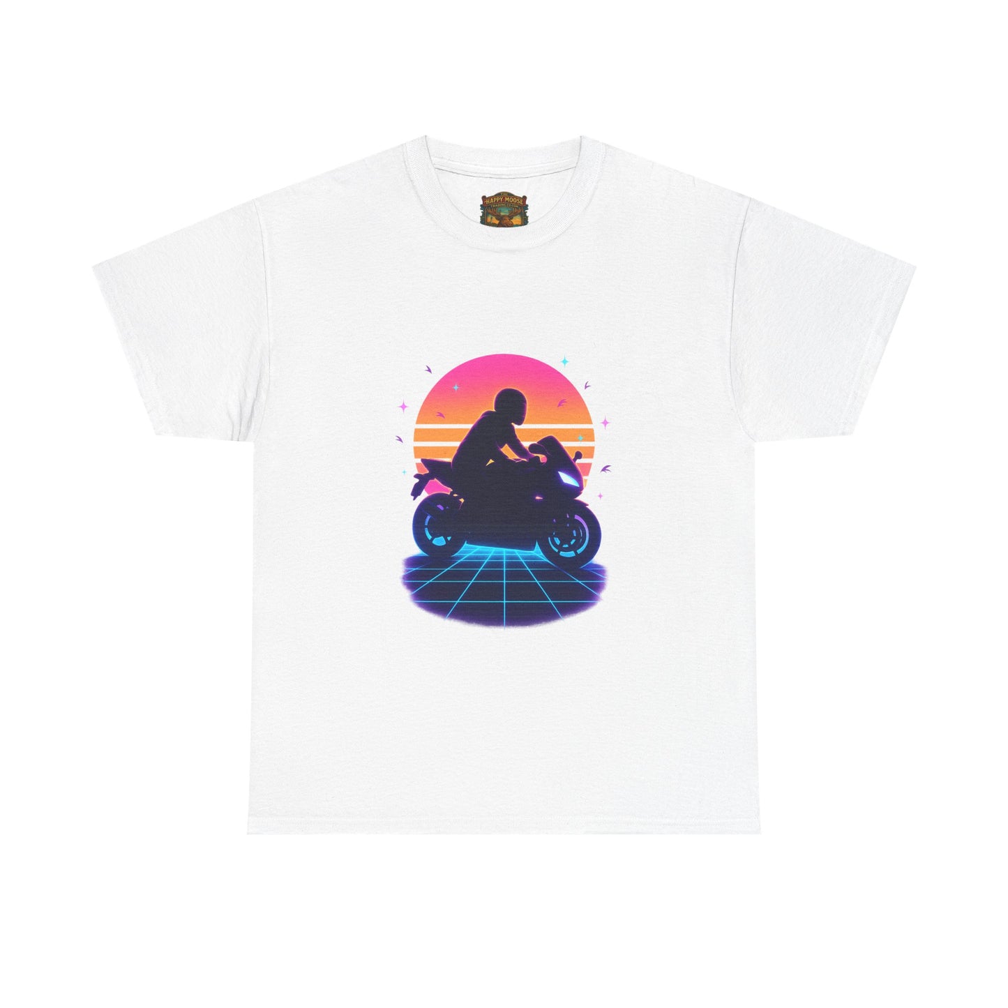 Motorcycle Graphic Tee — Vintage Biker T-Shirt