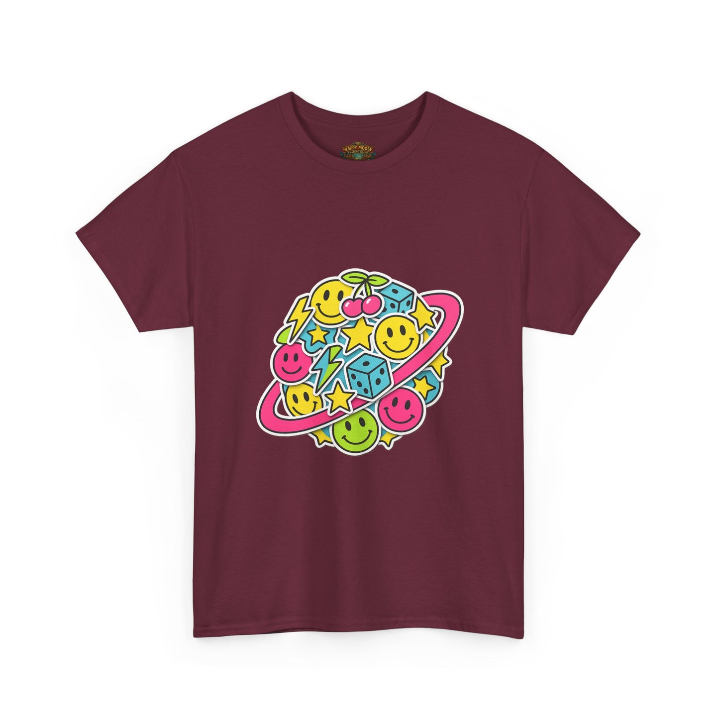 Emoji Planet T-Shirt | Cute Planet Emoji Graphic Tee