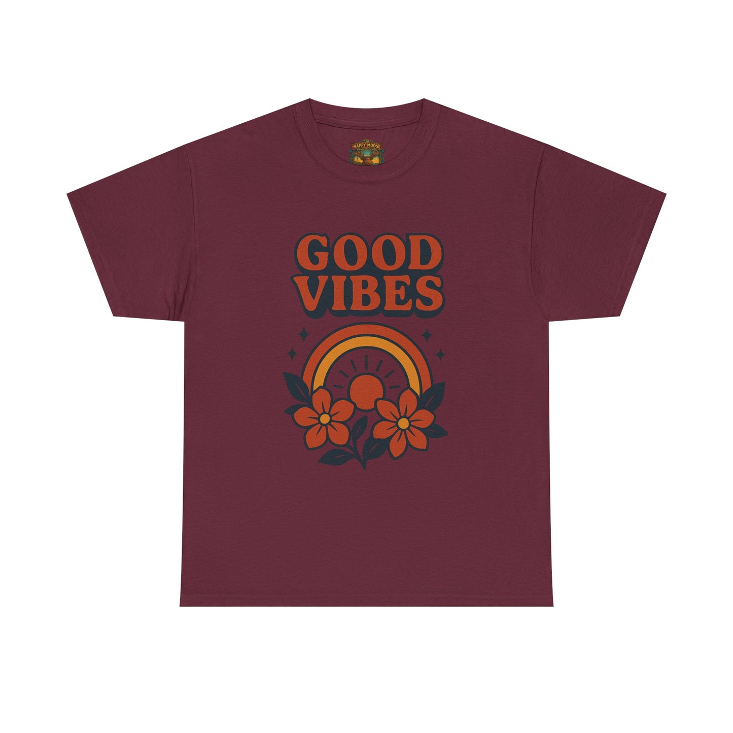 Good Vibes T-Shirt | Positive Typography Tee