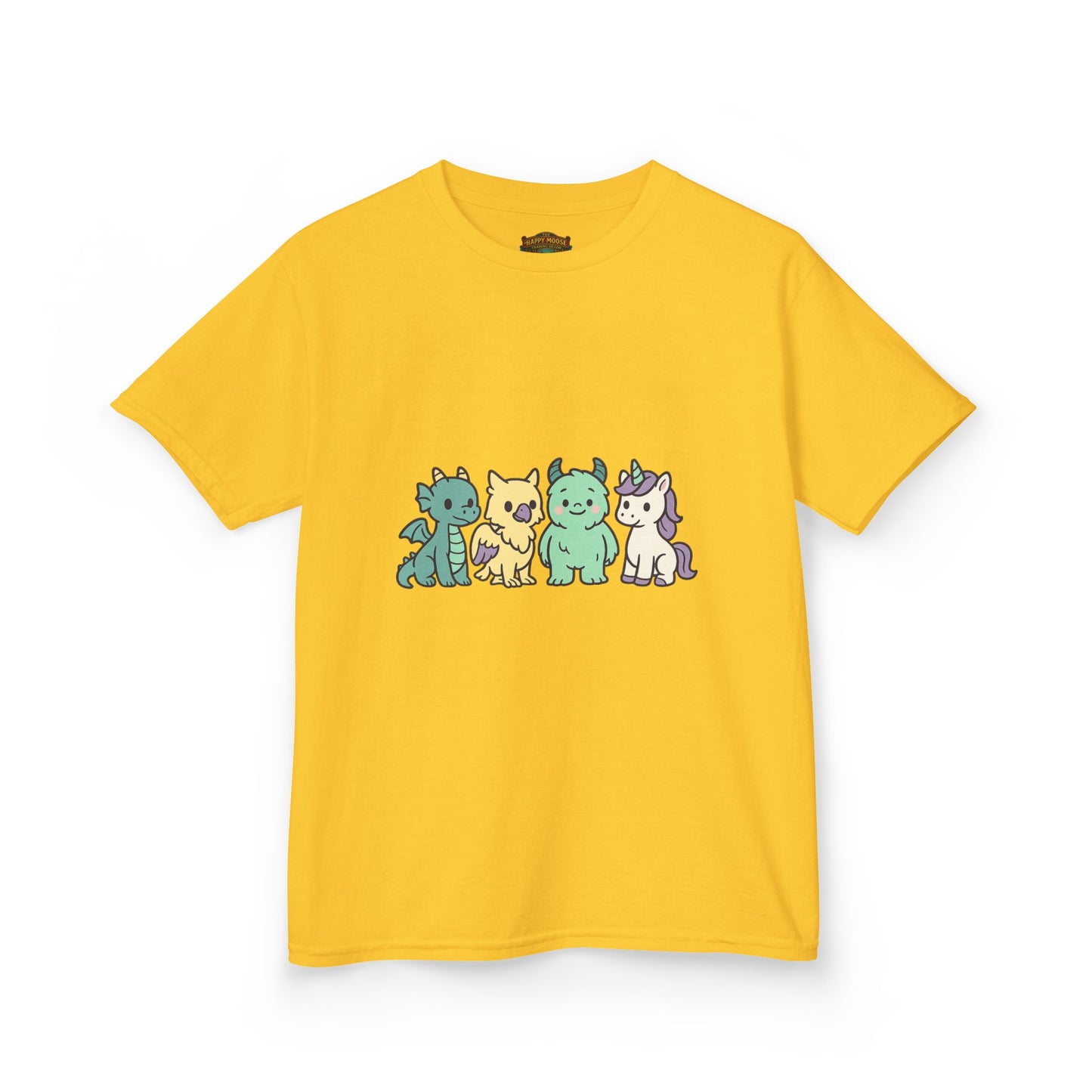 Kids Cat Crew T‑Shirt — Cute Pastel Kittens Graphic Tee for Children