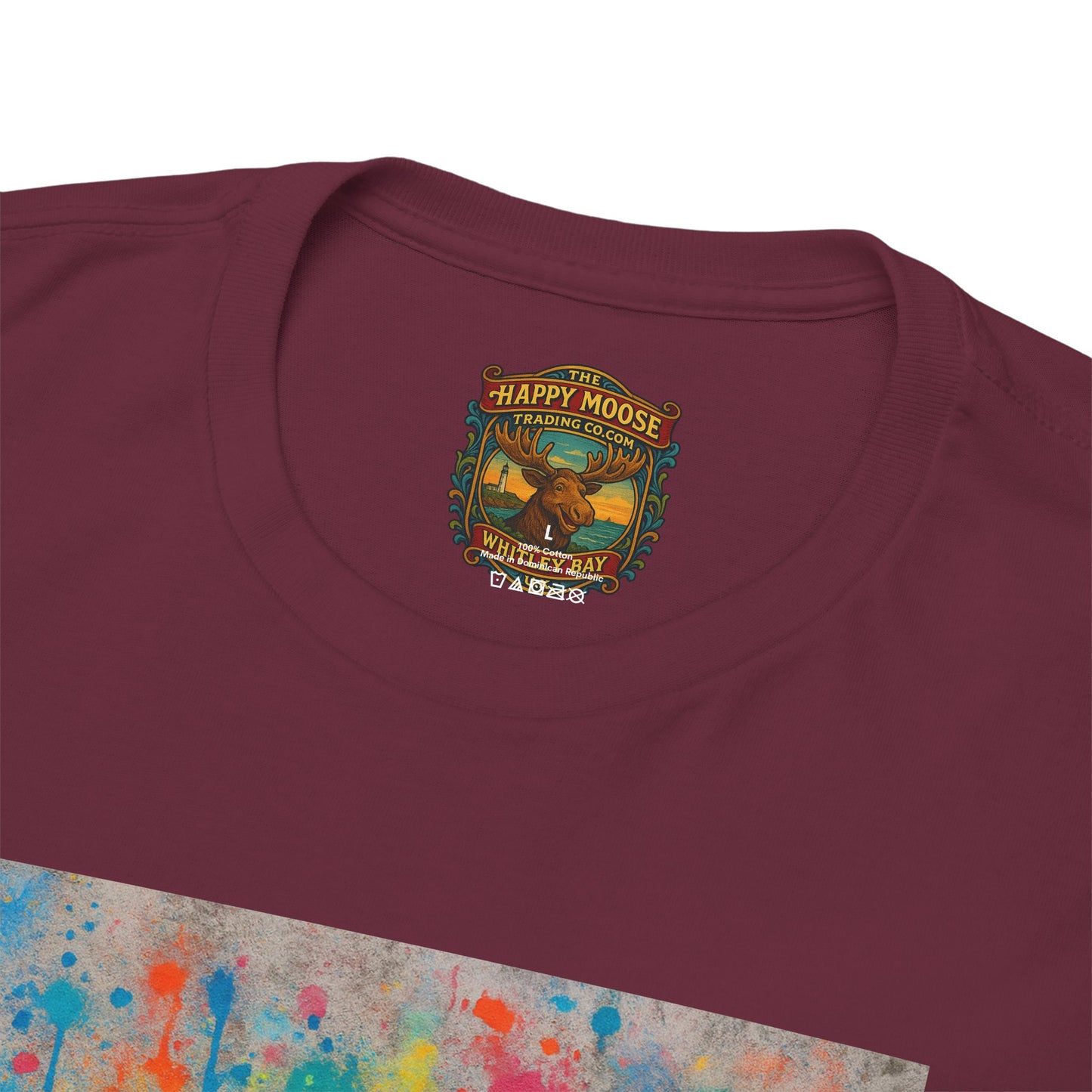 Psychedelic Highland Cow T-Shirt | Retro Rainbow Cow Art 8
