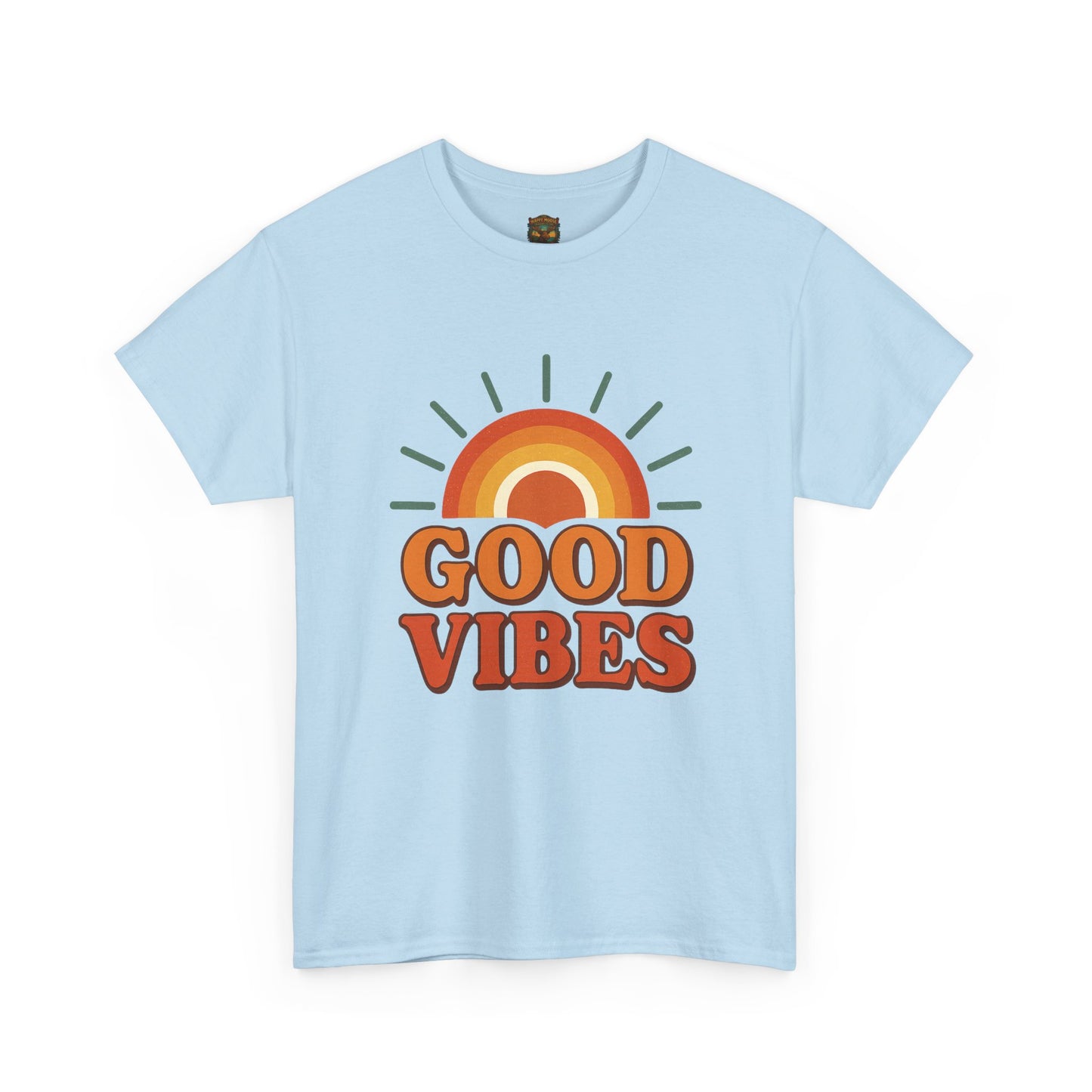 Good Vibes T-Shirt | Positive Typography Tee
