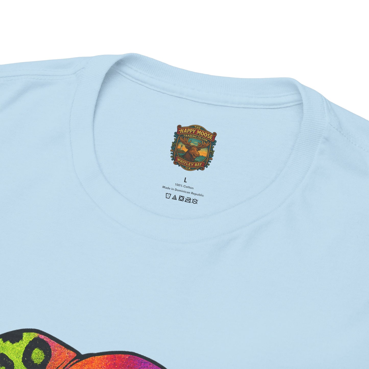 Colorful Leopard Print Elephant T-Shirt