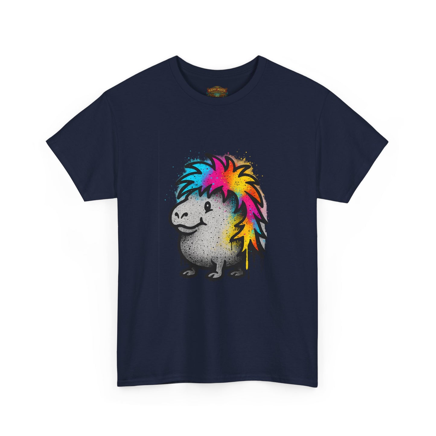 Rainbow Mohawk Quokka T-Shirt — Cute Colorful Quokka Tee