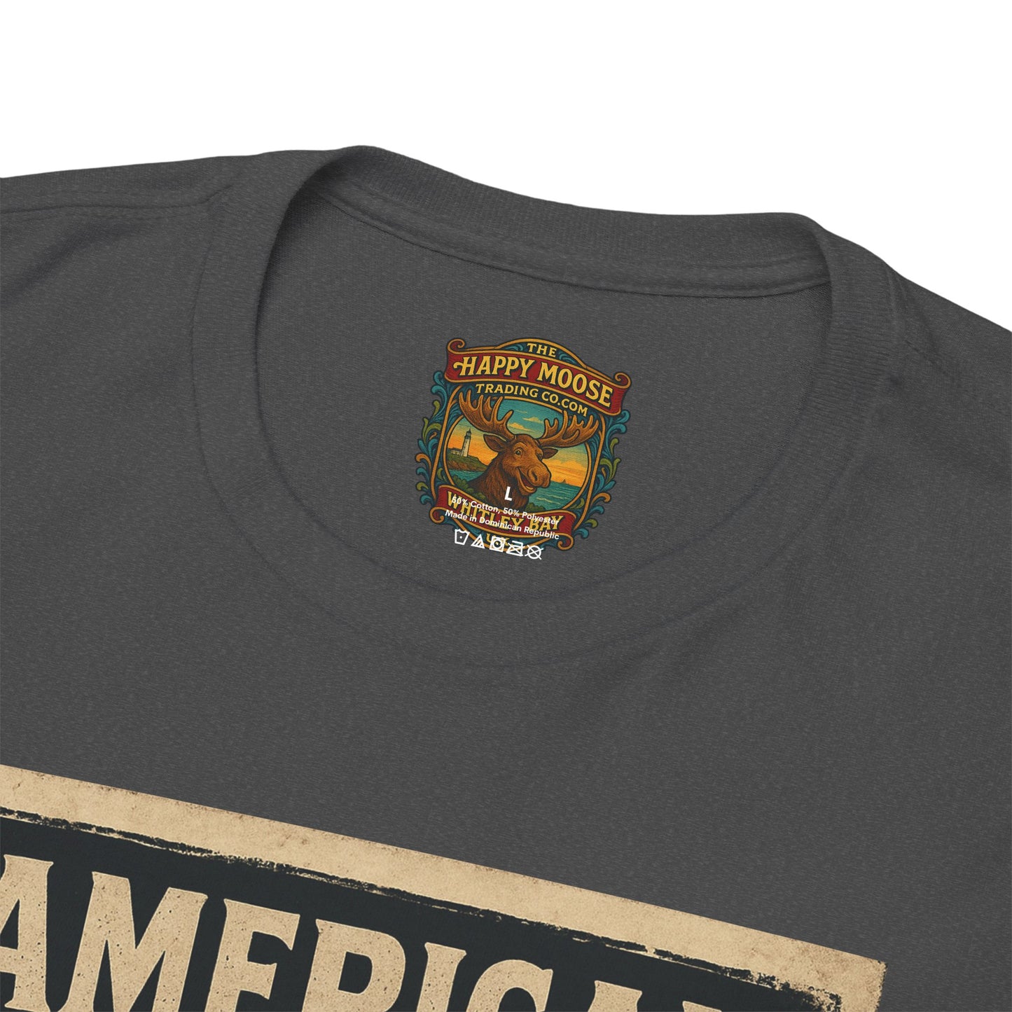 American Iron motorcycle poster Tee | Born to Ride vintage biker graphic T-Shirt