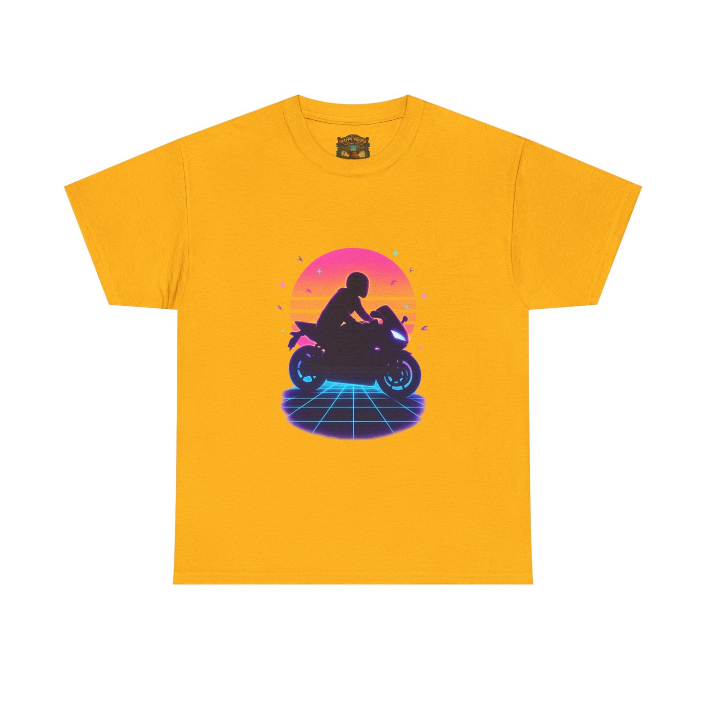 Motorcycle Graphic Tee — Vintage Biker T-Shirt