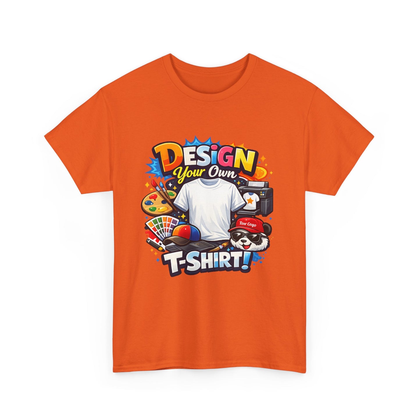Custom 'Design Your Own' T-Shirt — Personalized Graphic Tee (Front Print)