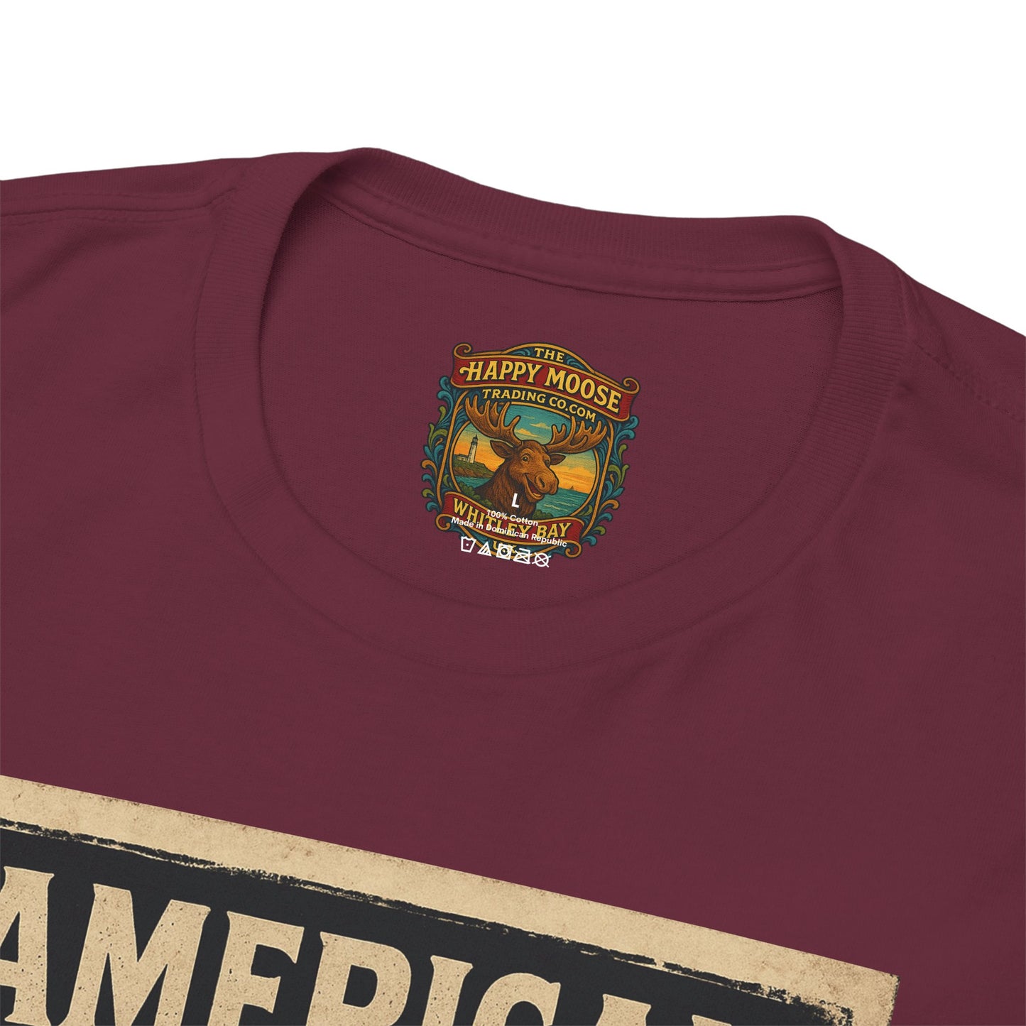 American Iron motorcycle poster Tee | Born to Ride vintage biker graphic T-Shirt