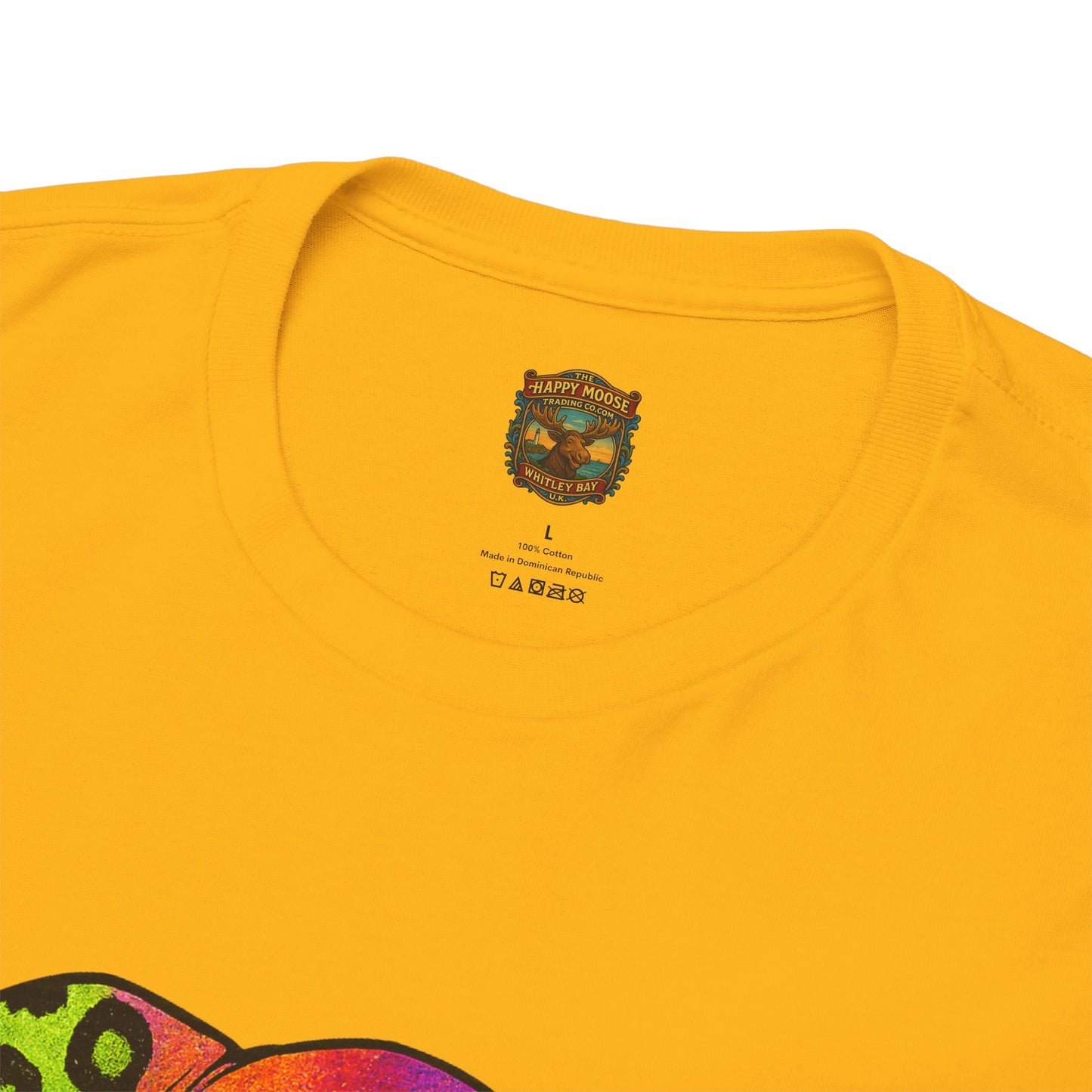 Colorful Leopard Print Elephant T-Shirt