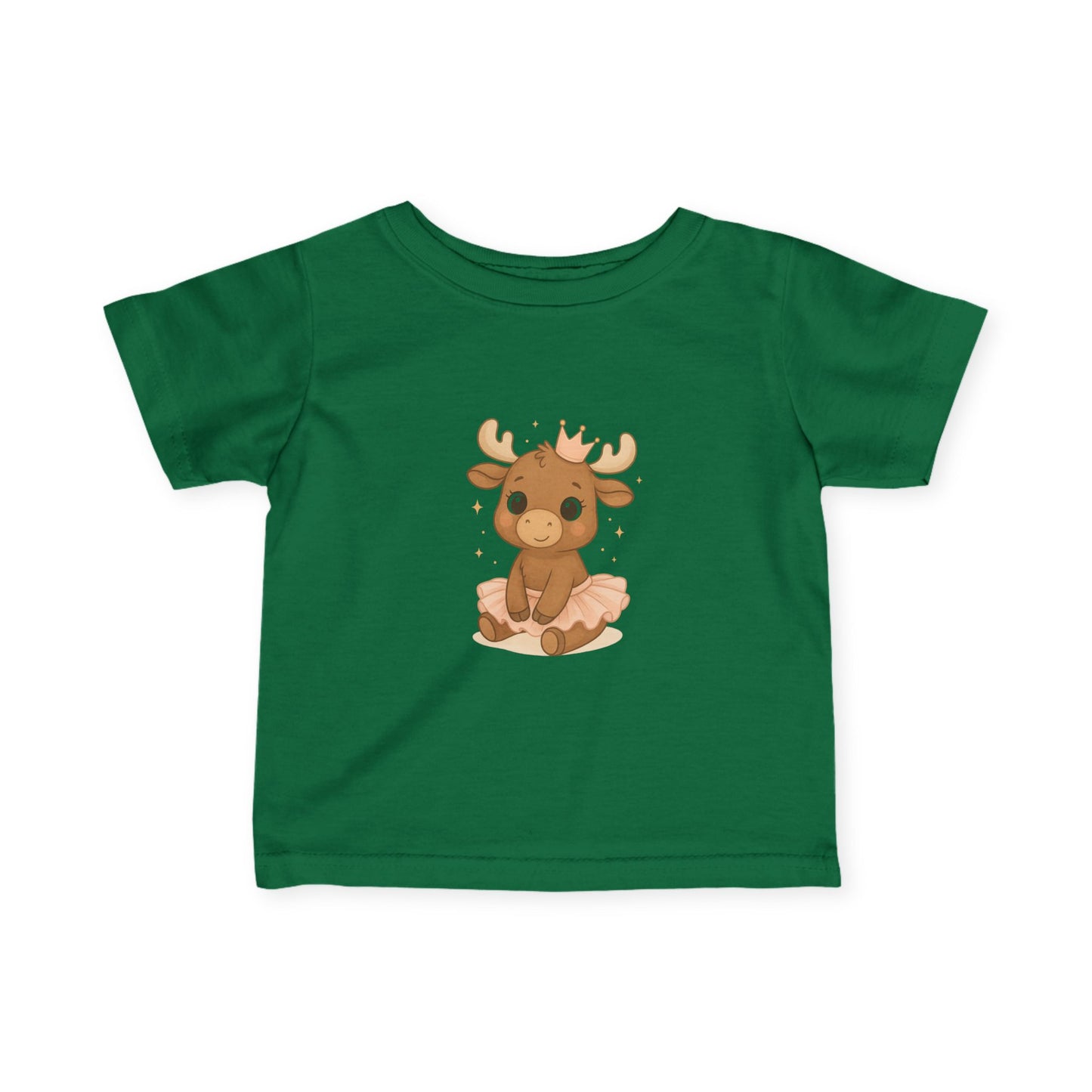Cute Baby Moose Tee — Adorable Woodland Infant Shirt
