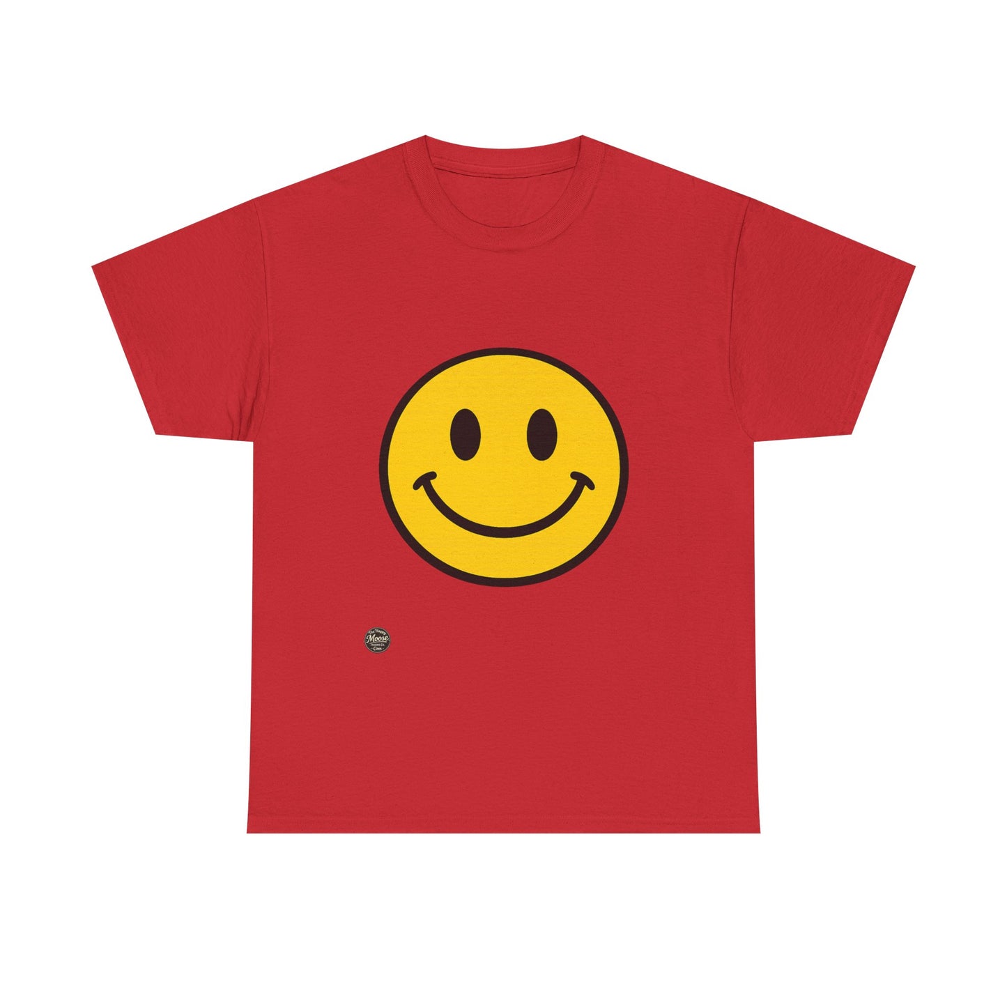 Smiley Face Graphic Tee — Retro Happy Emoji T-Shirt