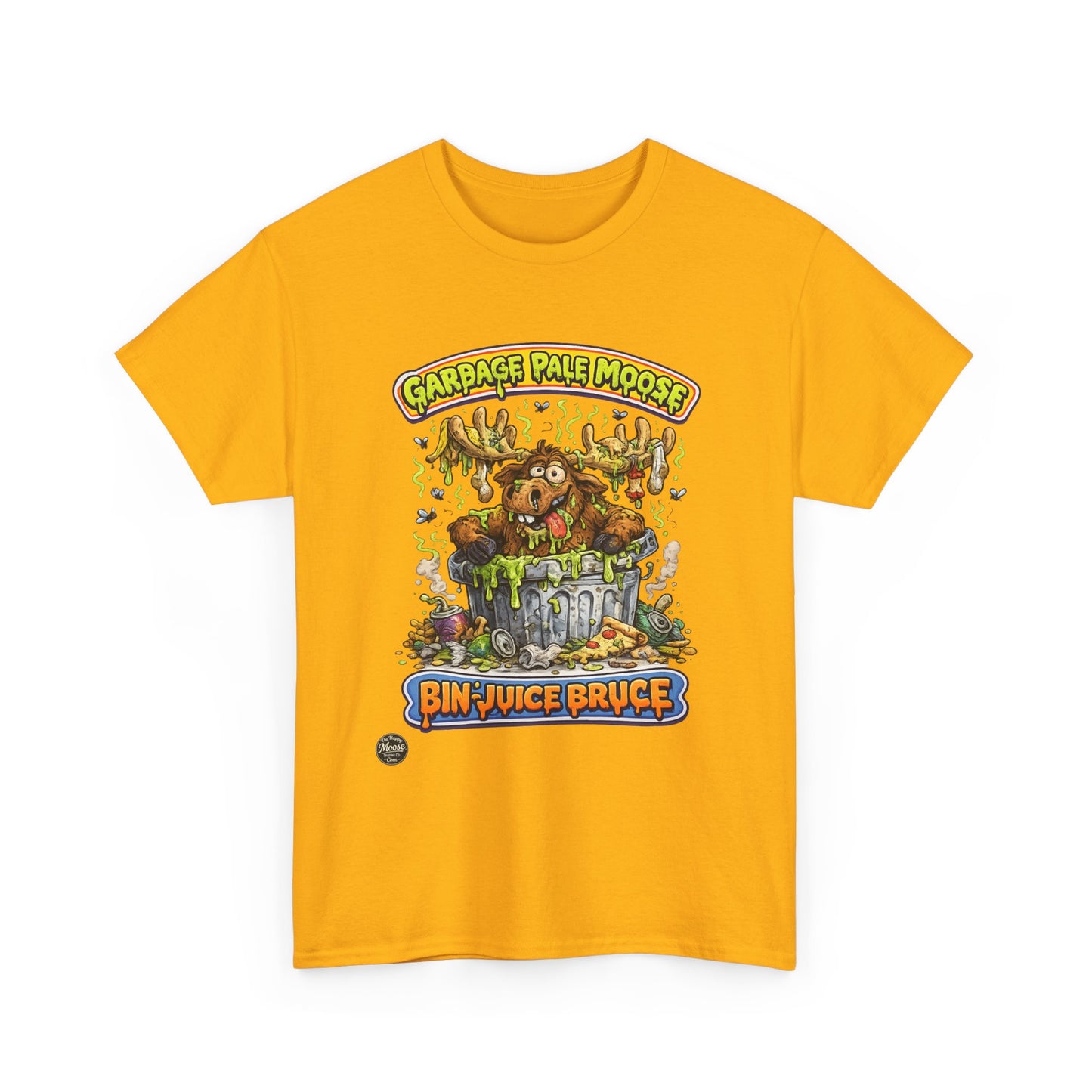Bin Juice Bruce Garbage Pale Moose T-Shirt #G001
